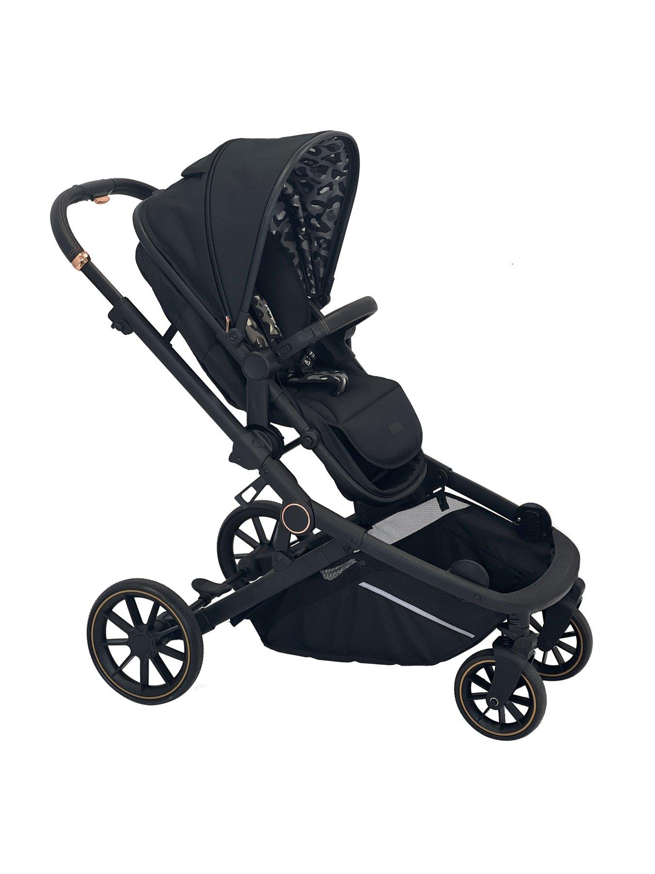 Image 6 of 7 of My Babiie MB33 Tandem Pushchair - Black Leopard