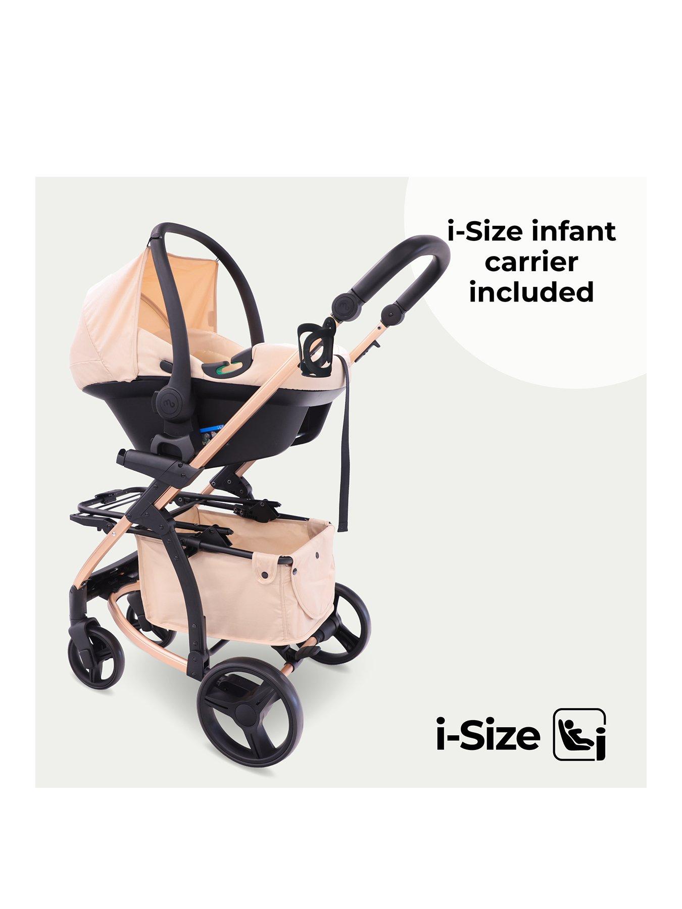 My babiie stroller store rose gold