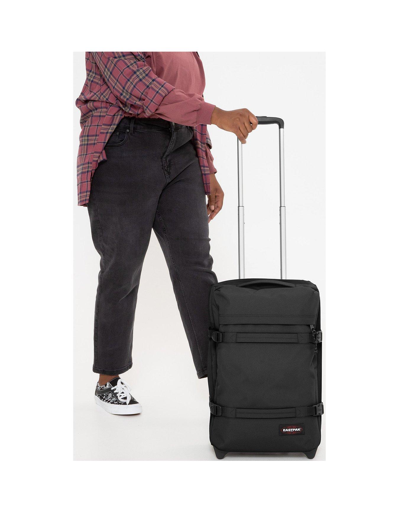 Eastpak carry store on luggage