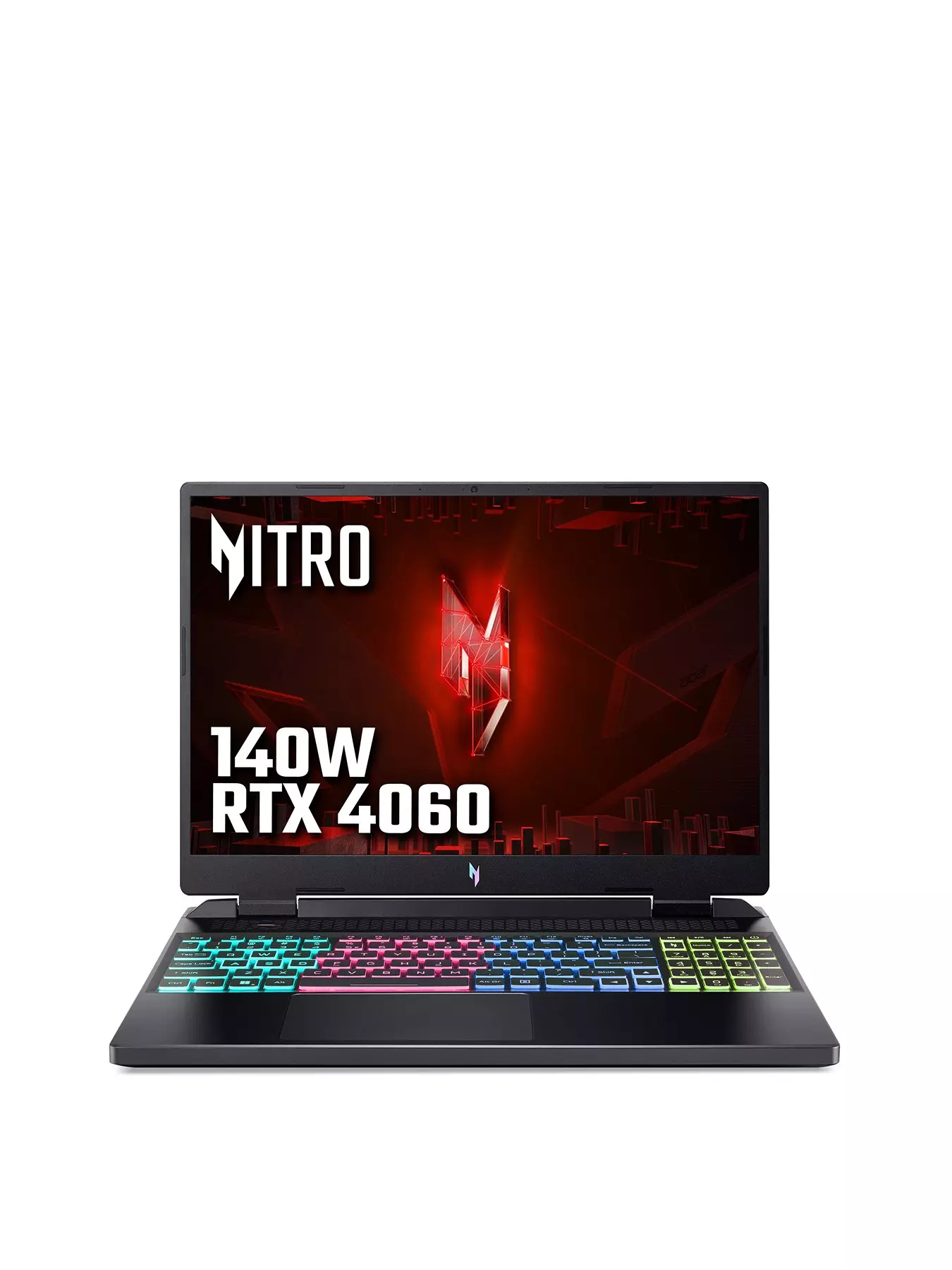 Acer Nitro 17 Premium Gaming Laptop 17.3 QHD IPS 165Hz AMD 8-Core Ryzen 7  7840HS Processor 16GB DDR5 2TB SSD GeForce RTX 4060 8GB Graphic RGB Backlit  USB-C Killer E2600 Win11 Black 