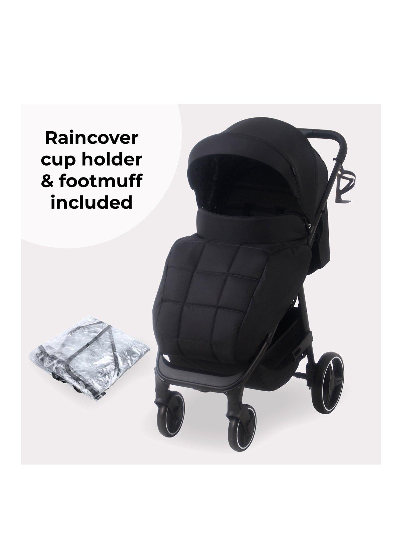 my-babiie-mb160-plus-pushchair-black-leopardstillFront