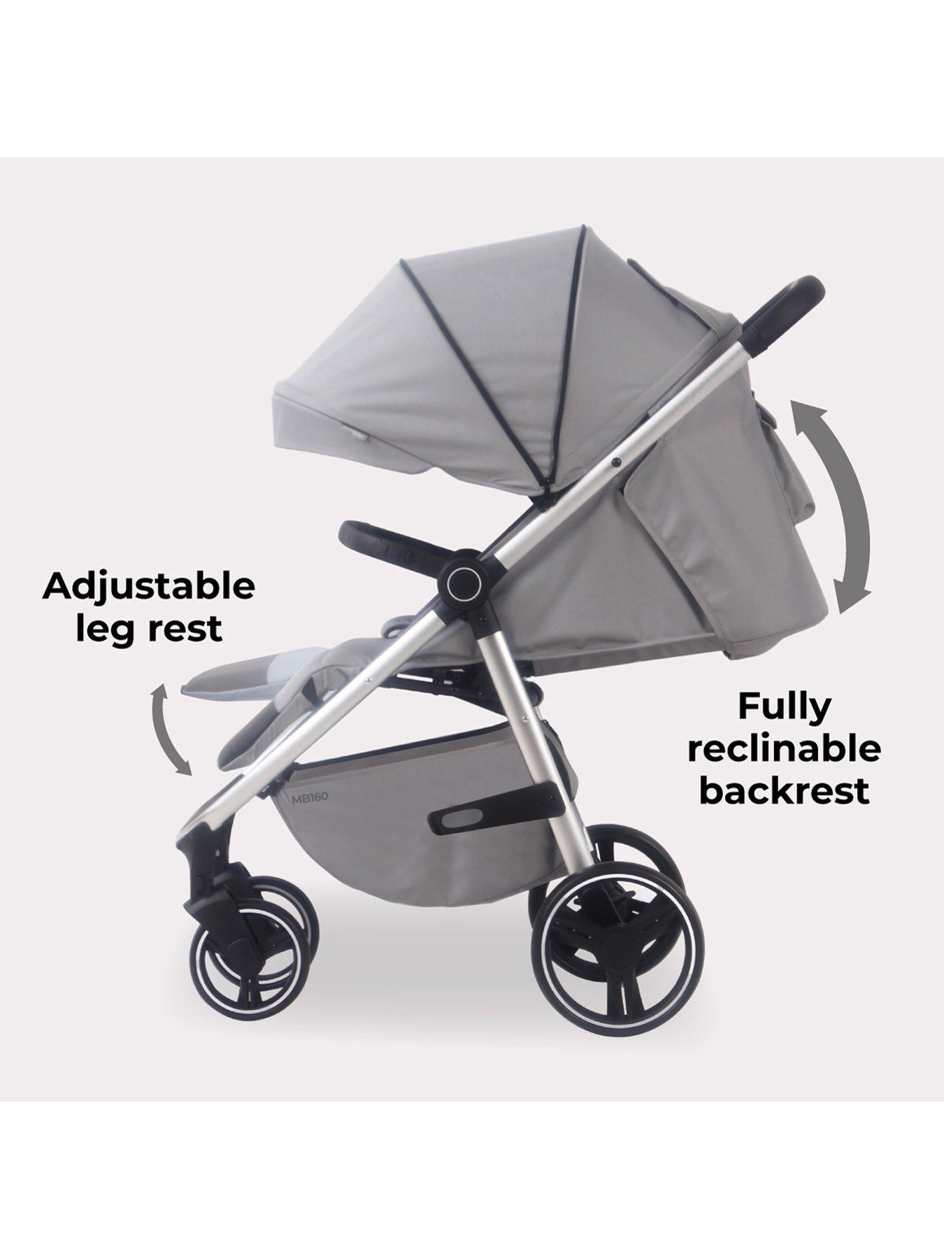 my-babiie-mb160-plus-pushchair-grey-tropicaldetail