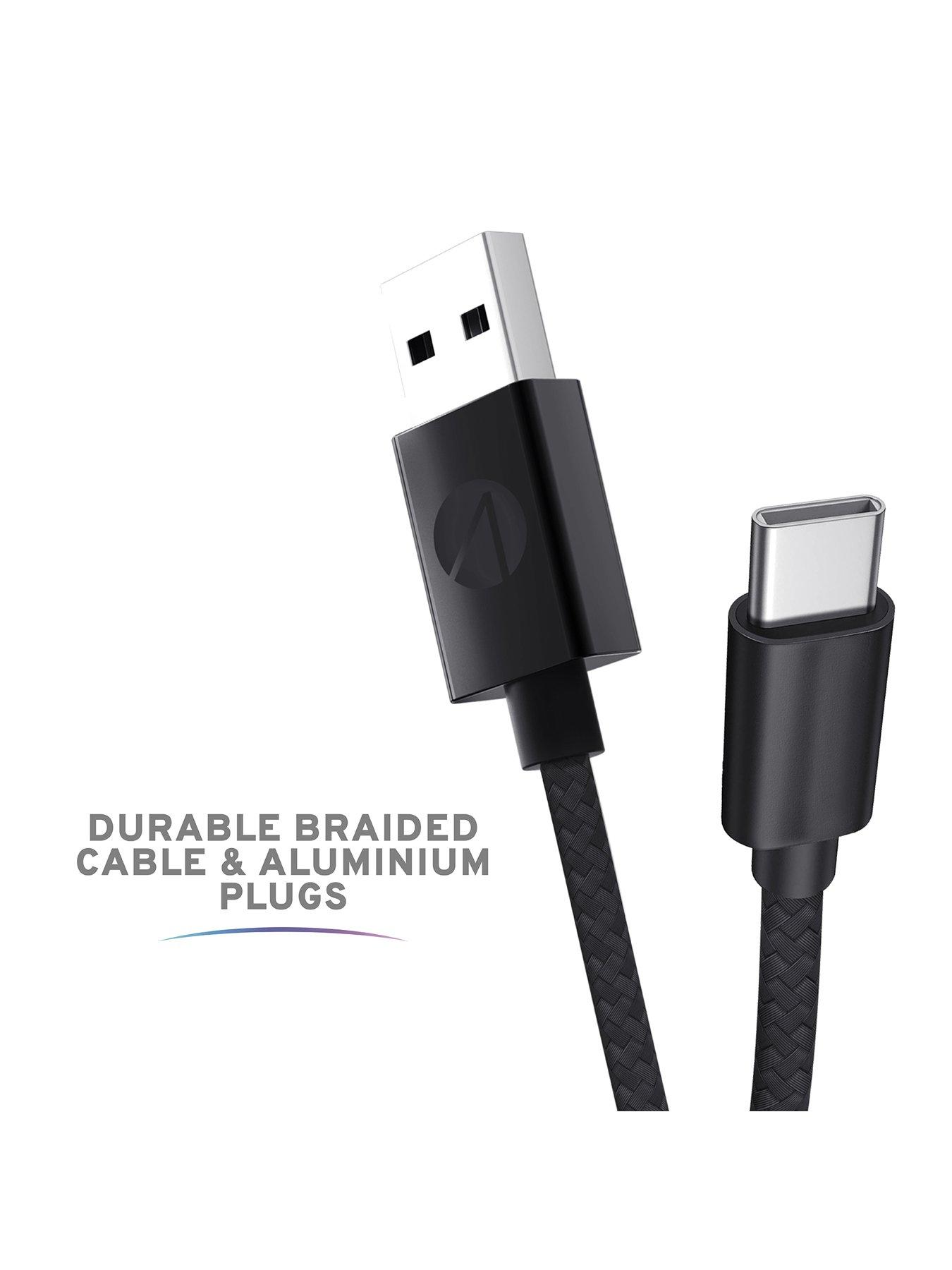Image 4 of 7 of Stealth Stealth USB-C Charge and &amp; Data Cables - Twin Pack for PSVR2 &amp; PS5