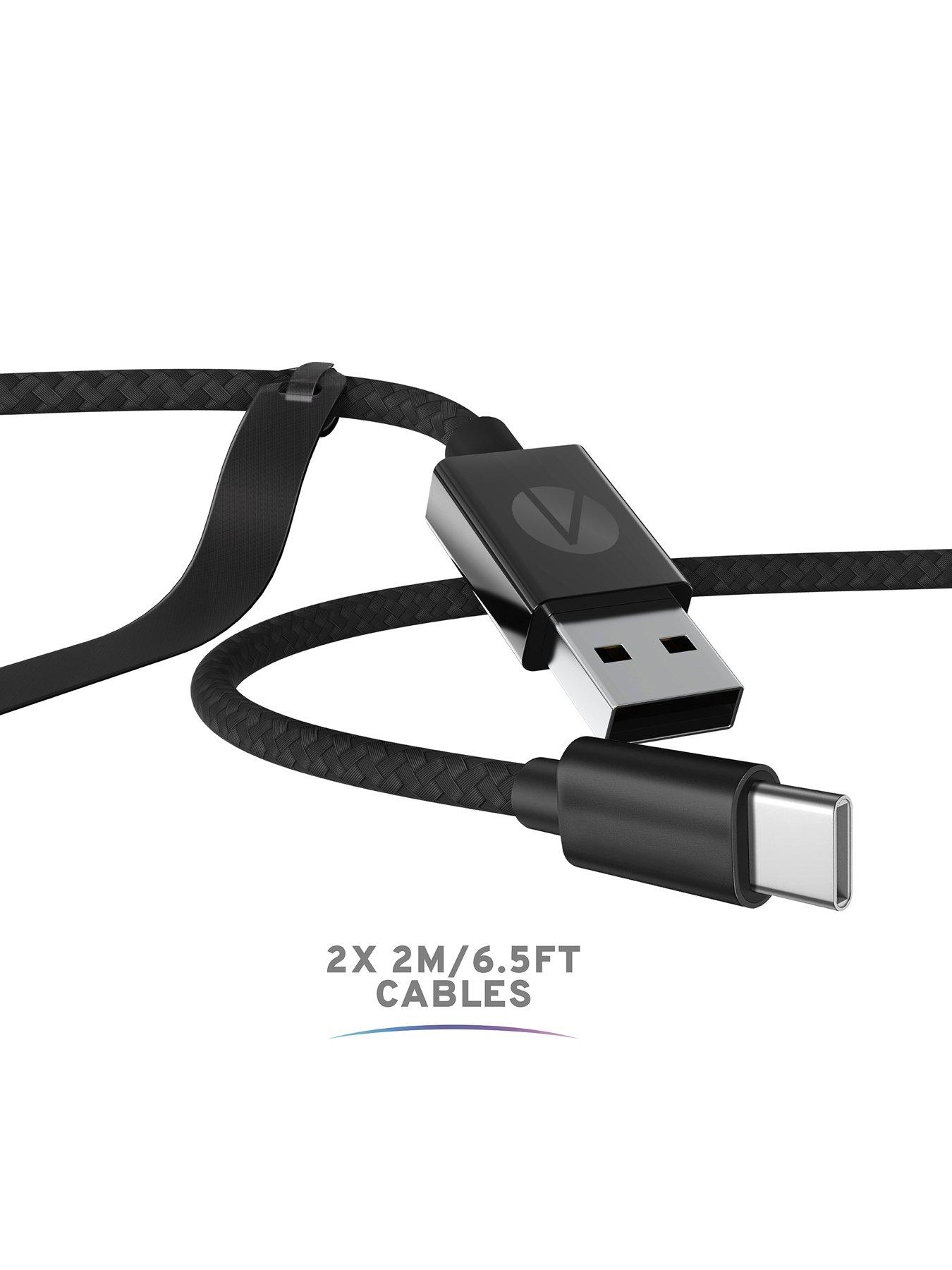 Image 6 of 7 of Stealth Stealth USB-C Charge and &amp; Data Cables - Twin Pack for PSVR2 &amp; PS5