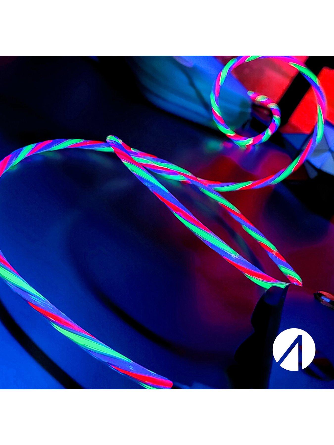 Image 7 of 7 of Stealth Stealth Light Up Charging Cables Multiformat - 2m Twin Pack