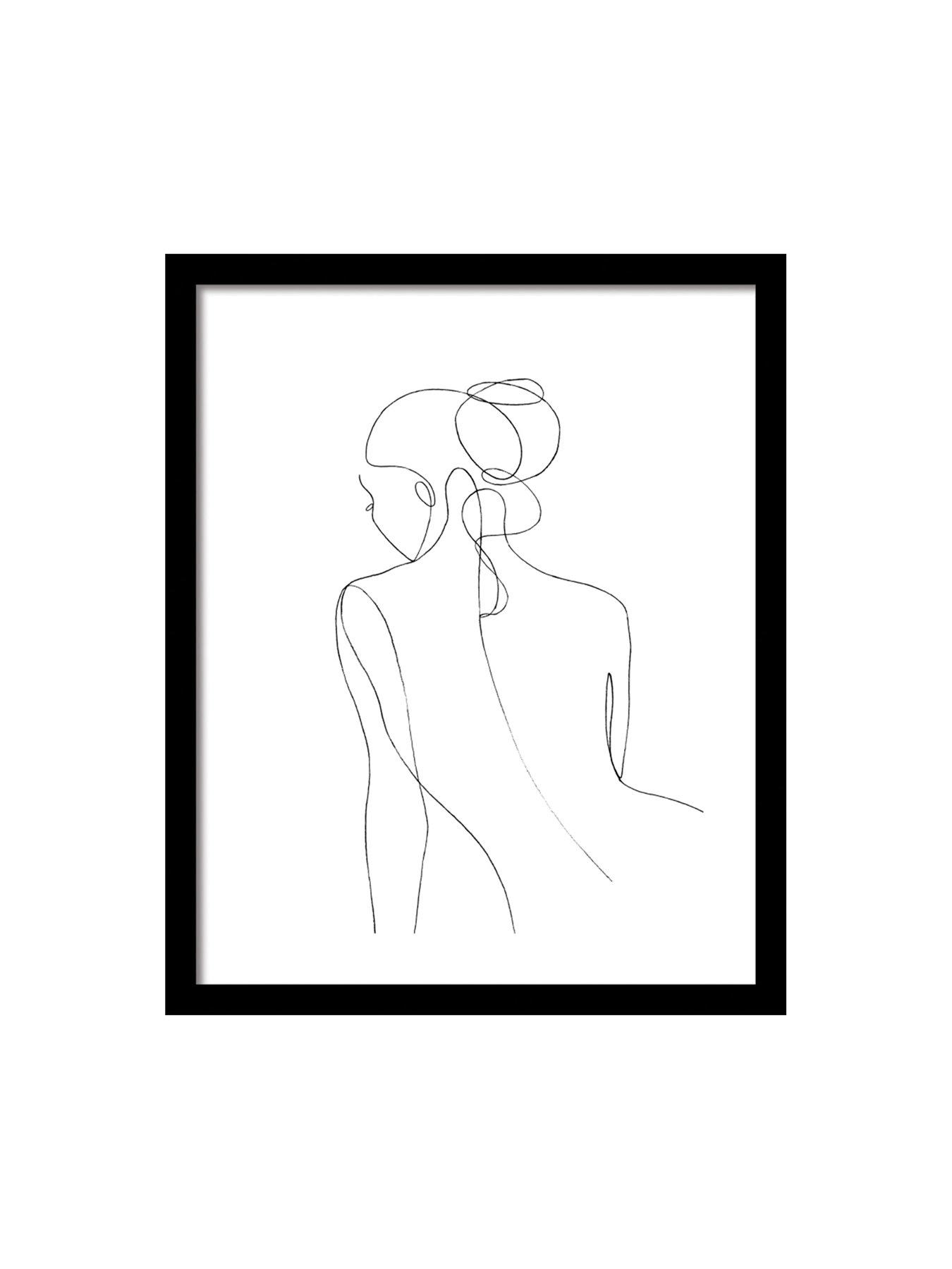 the-art-group-figure-i-framed-art-print-by-louise-nisbet