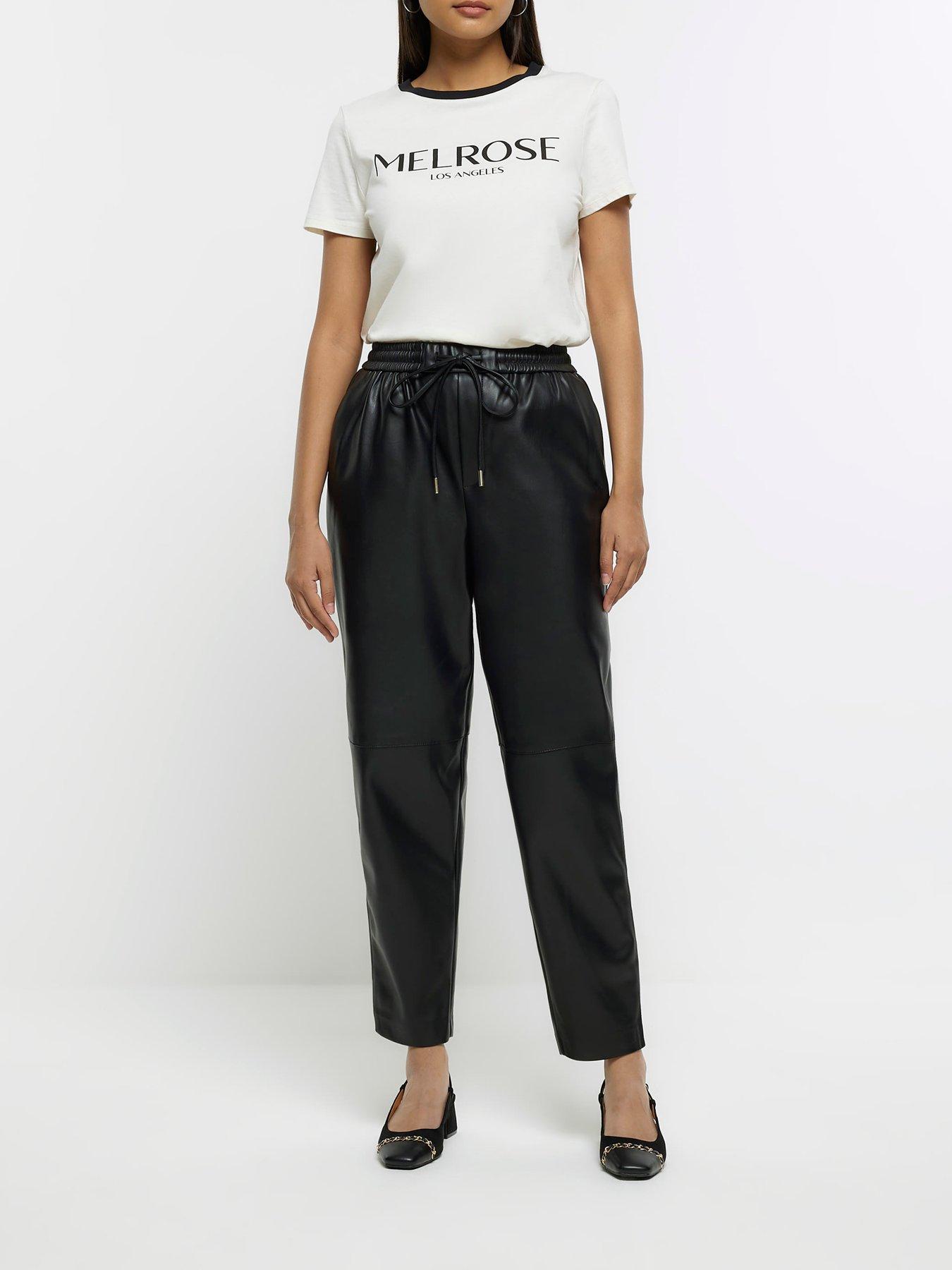 river-island-elasticated-waist-seam-trouser-blackback