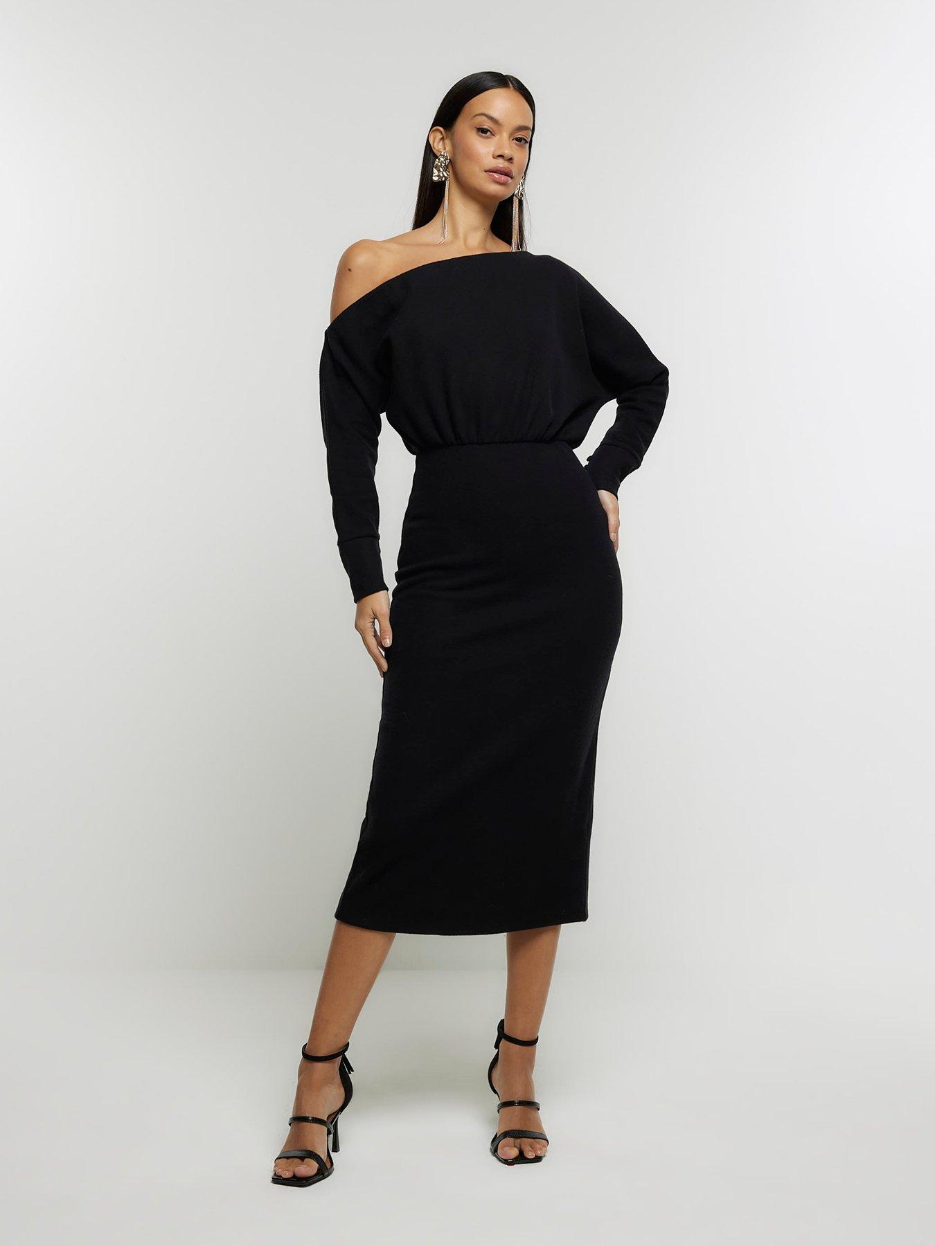 river-island-jersey-ribbed-maxi-dress-black