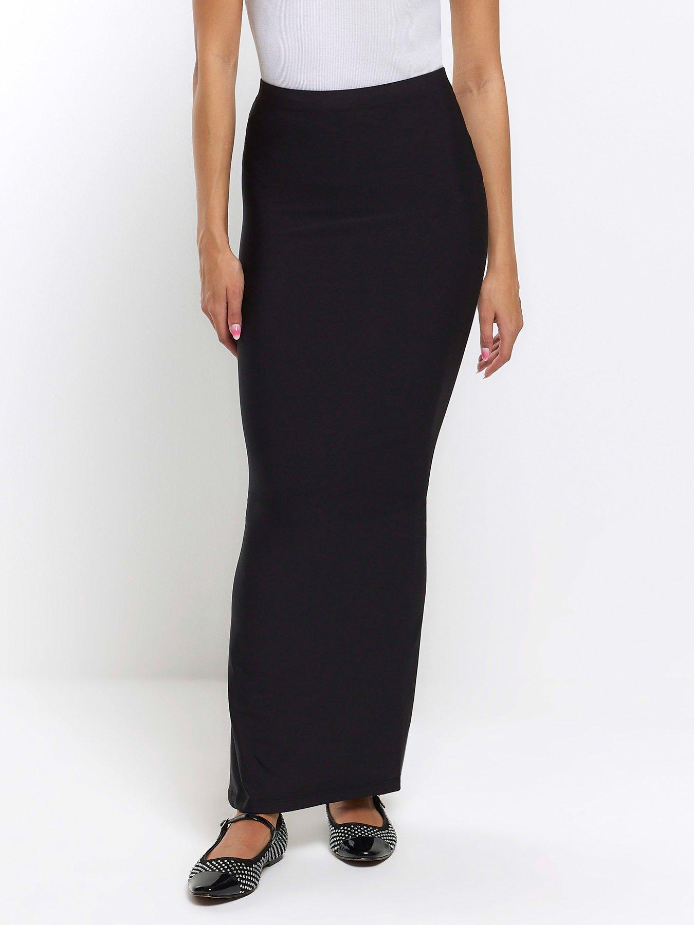 river-island-slinky-fitted-midi-skirt-black