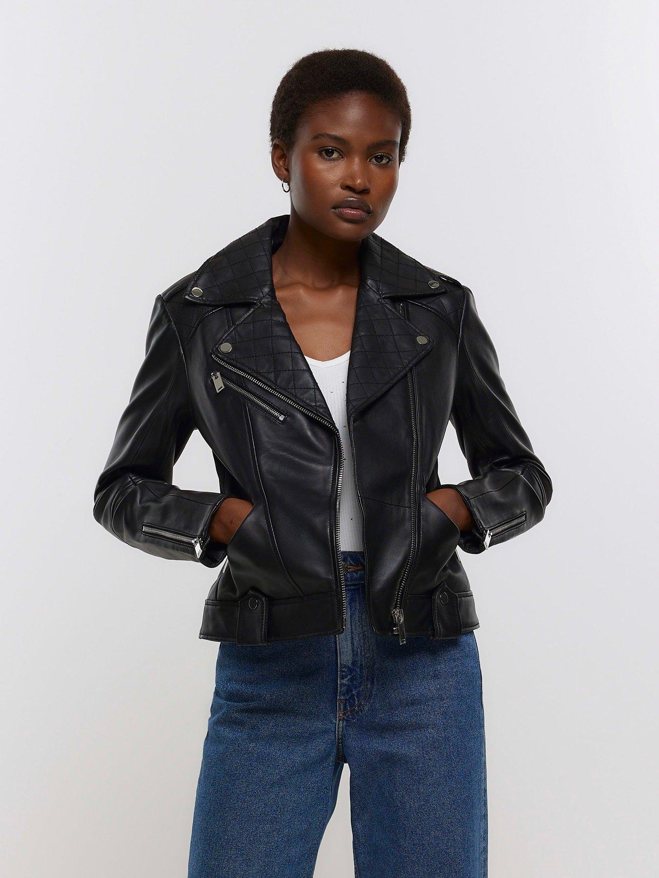 River island sheepskin store jacket