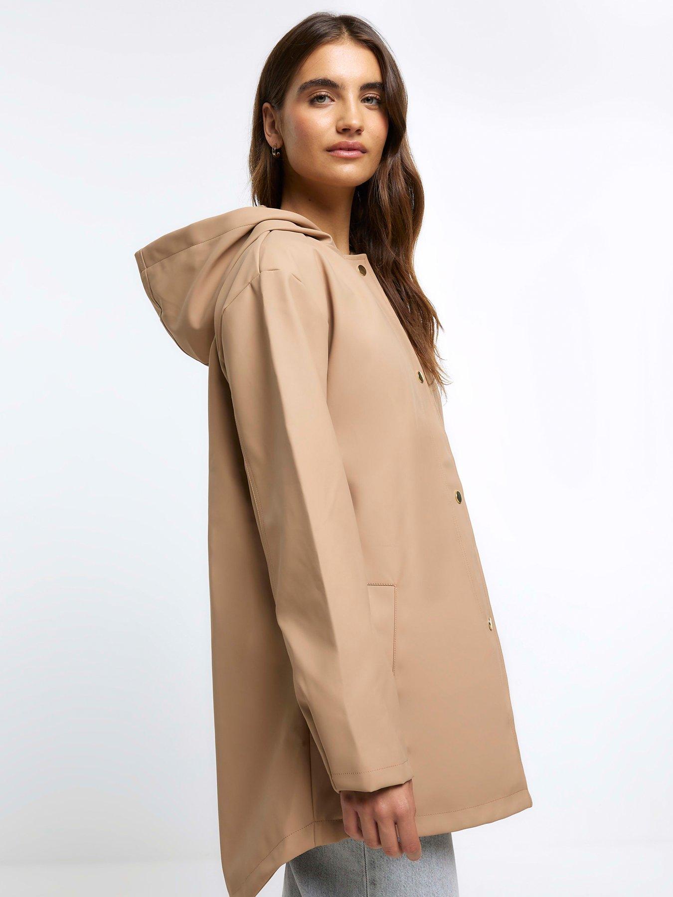 river-island-hooded-rain-mac-brownoutfit