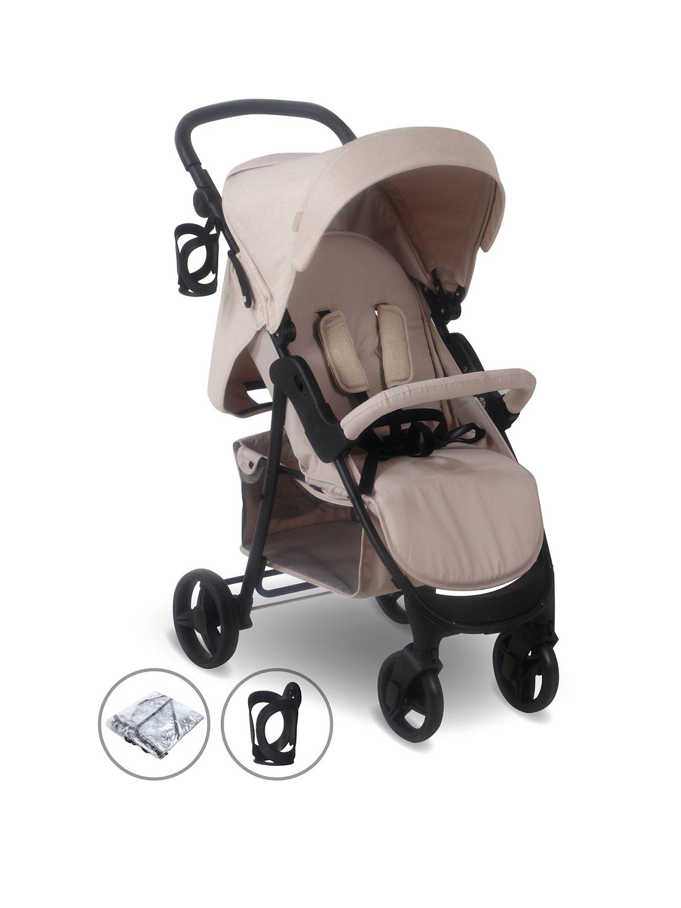 Image of My Babiie MB30 Plus Pushchair - Oatmeal