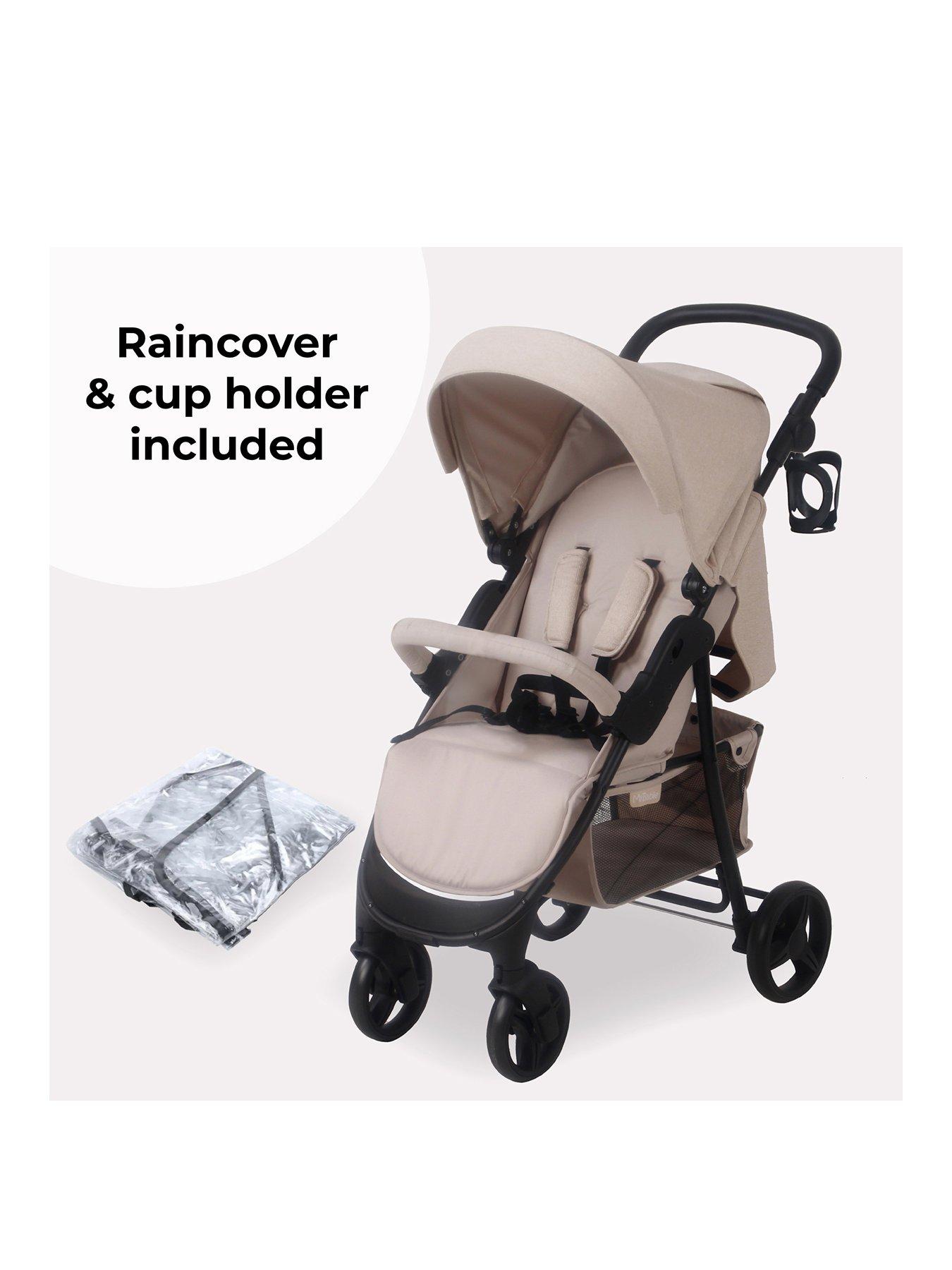 Image 2 of 7 of My Babiie MB30 Plus Pushchair - Oatmeal
