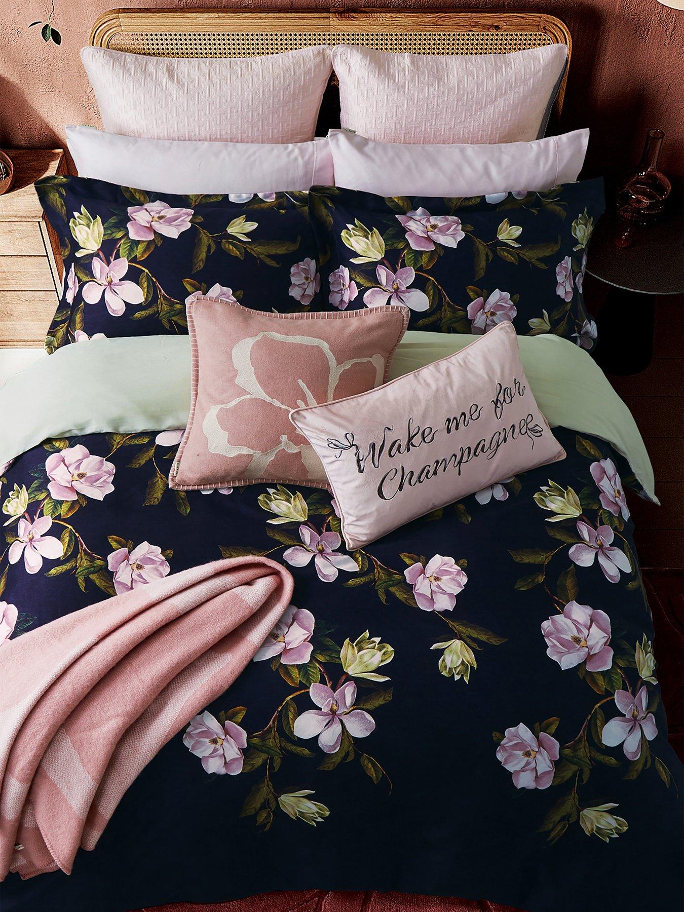 Image 5 of 6 of Ted Baker Opal Floral 100% Cotton Sateen&nbsp;Duvet Cover Set