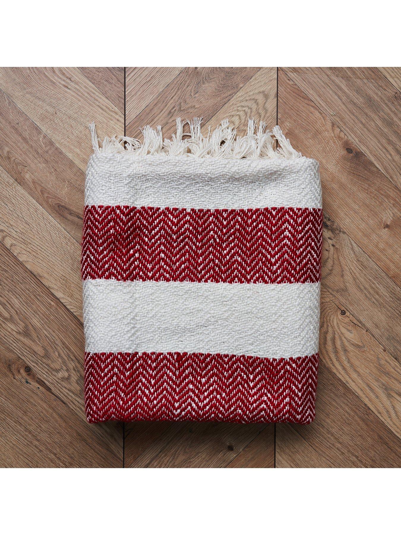 very-home-herringbone-stripe-throw-multiback