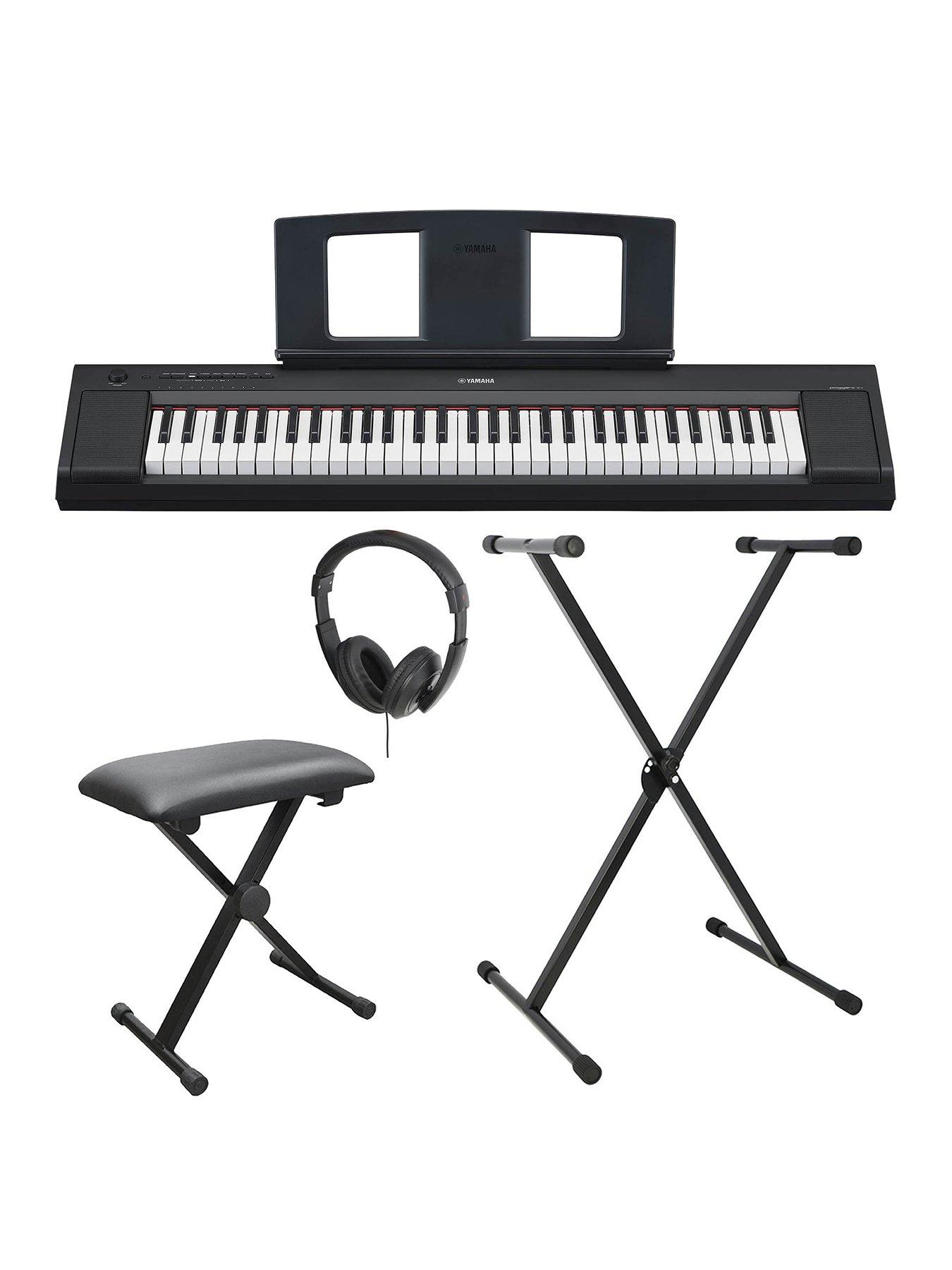 Image of Yamaha Yamaha NP15 Portable Piano Package - 61 Keys - Black