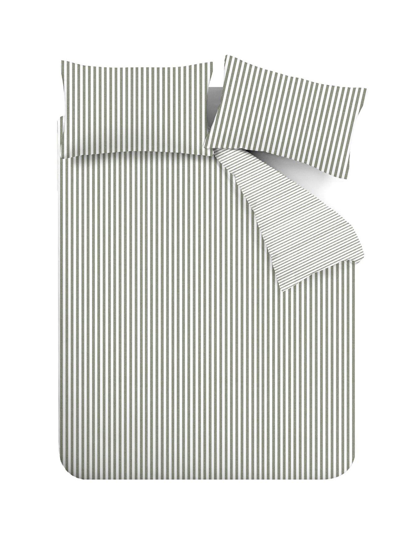 catherine-lansfield-brushed-cotton-stripe-soft-duvet-cover-setstillFront