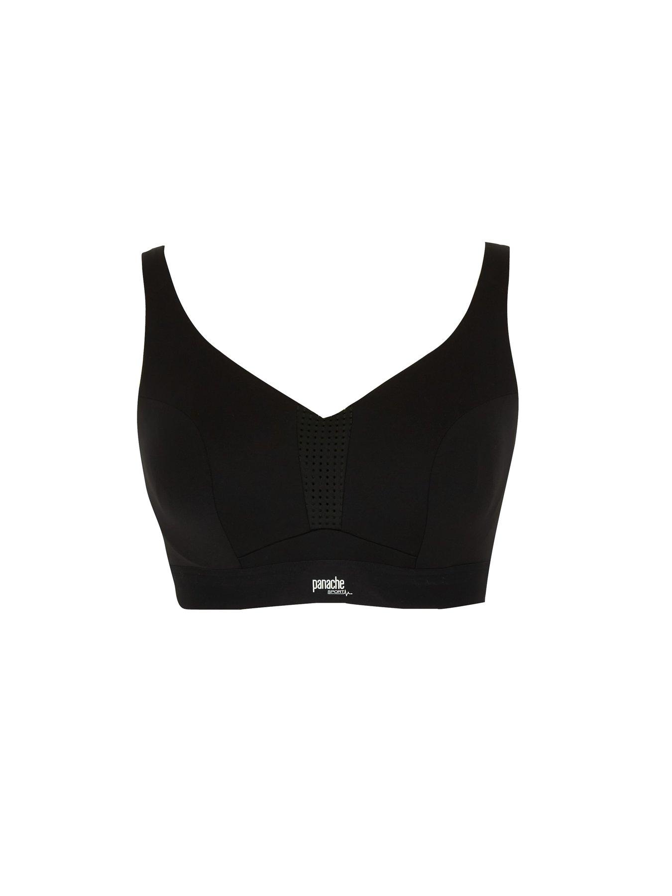 Image 3 of 6 of Panache Sport Panache 'Endurance' Wired Non Padded Sport Bra - Black