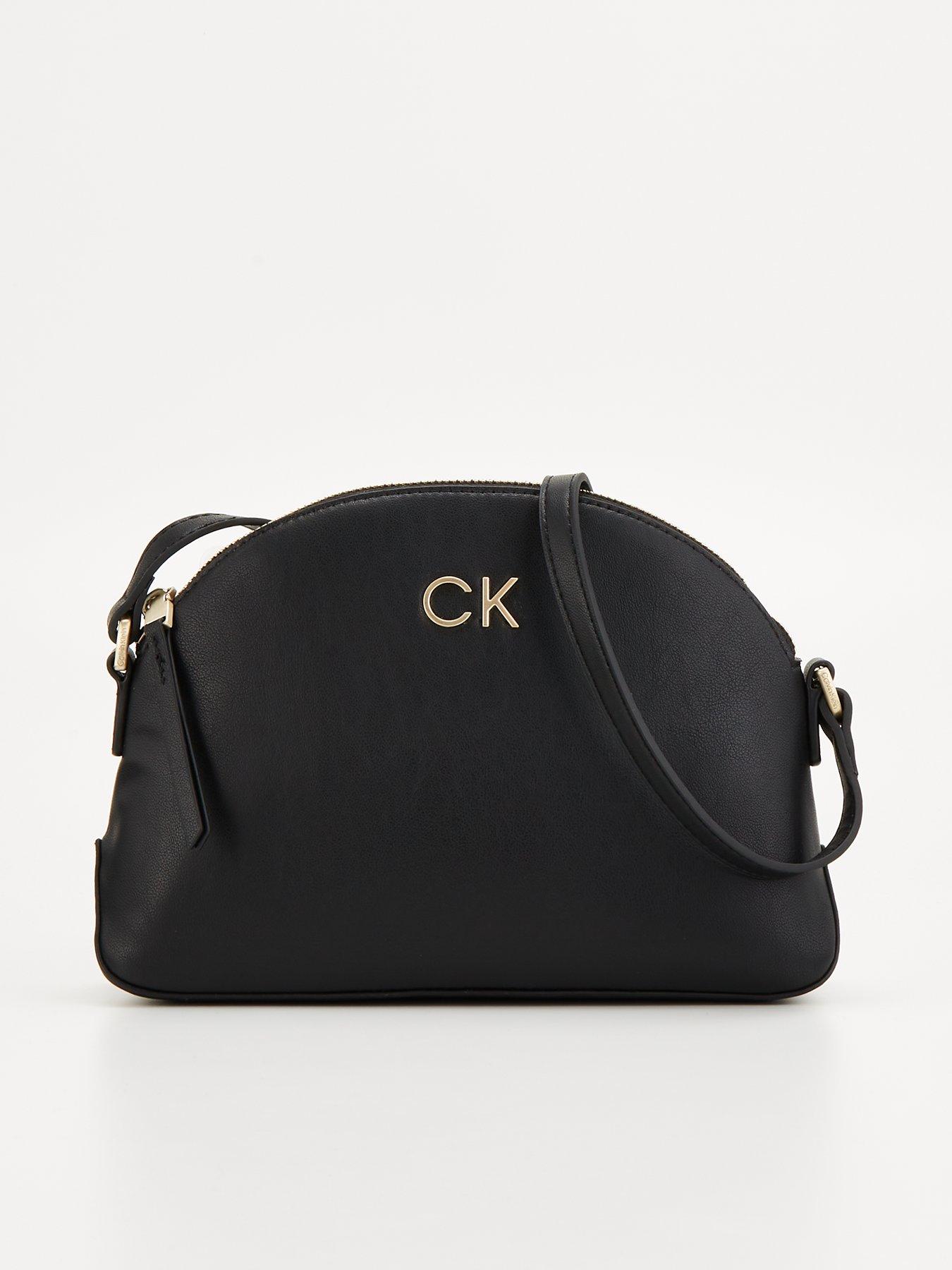 Calvin klein mercy online leather satchel