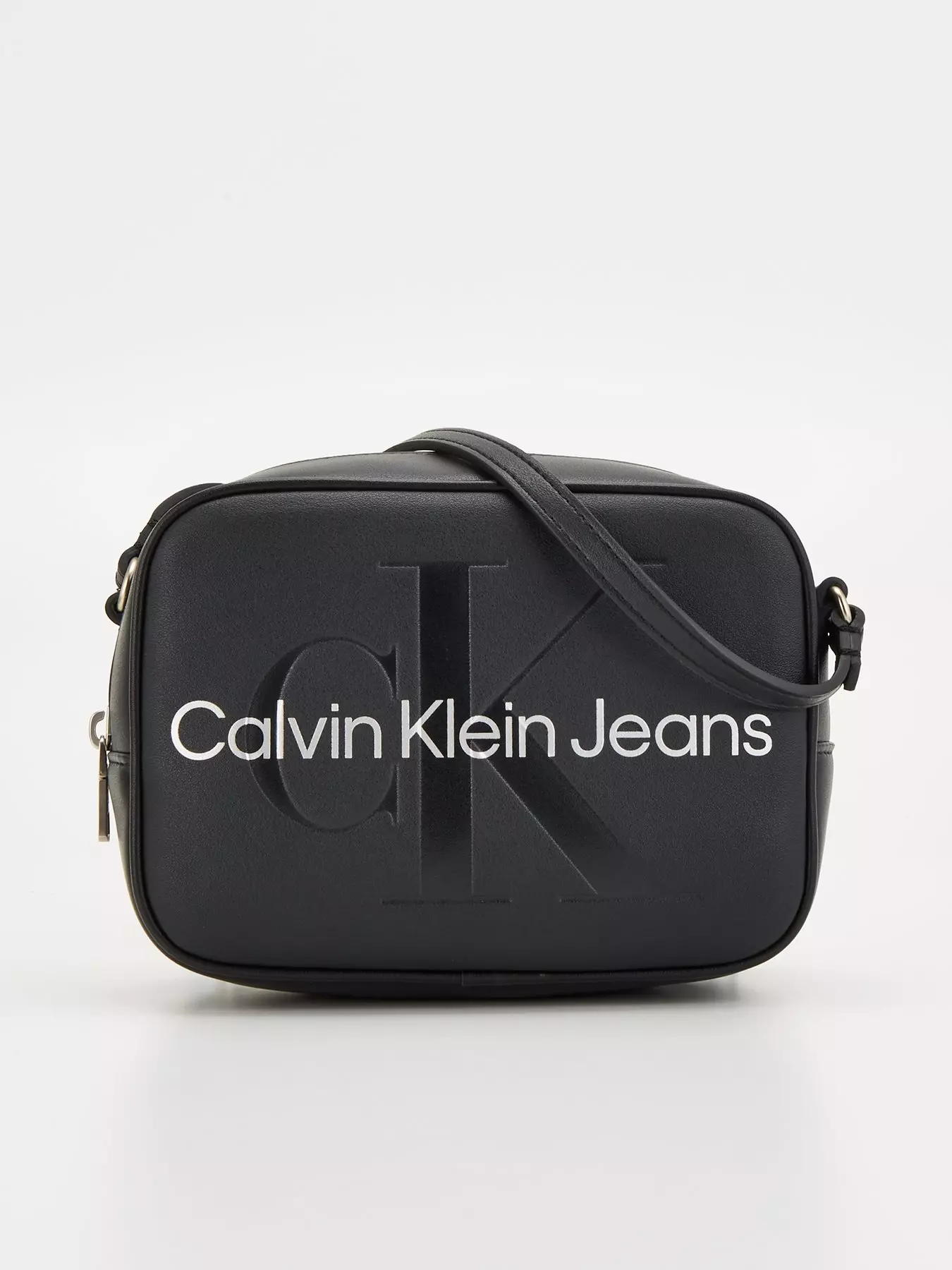 CALVIN KLEIN JEANS - Women's essential shoulder bag with metal monogram 