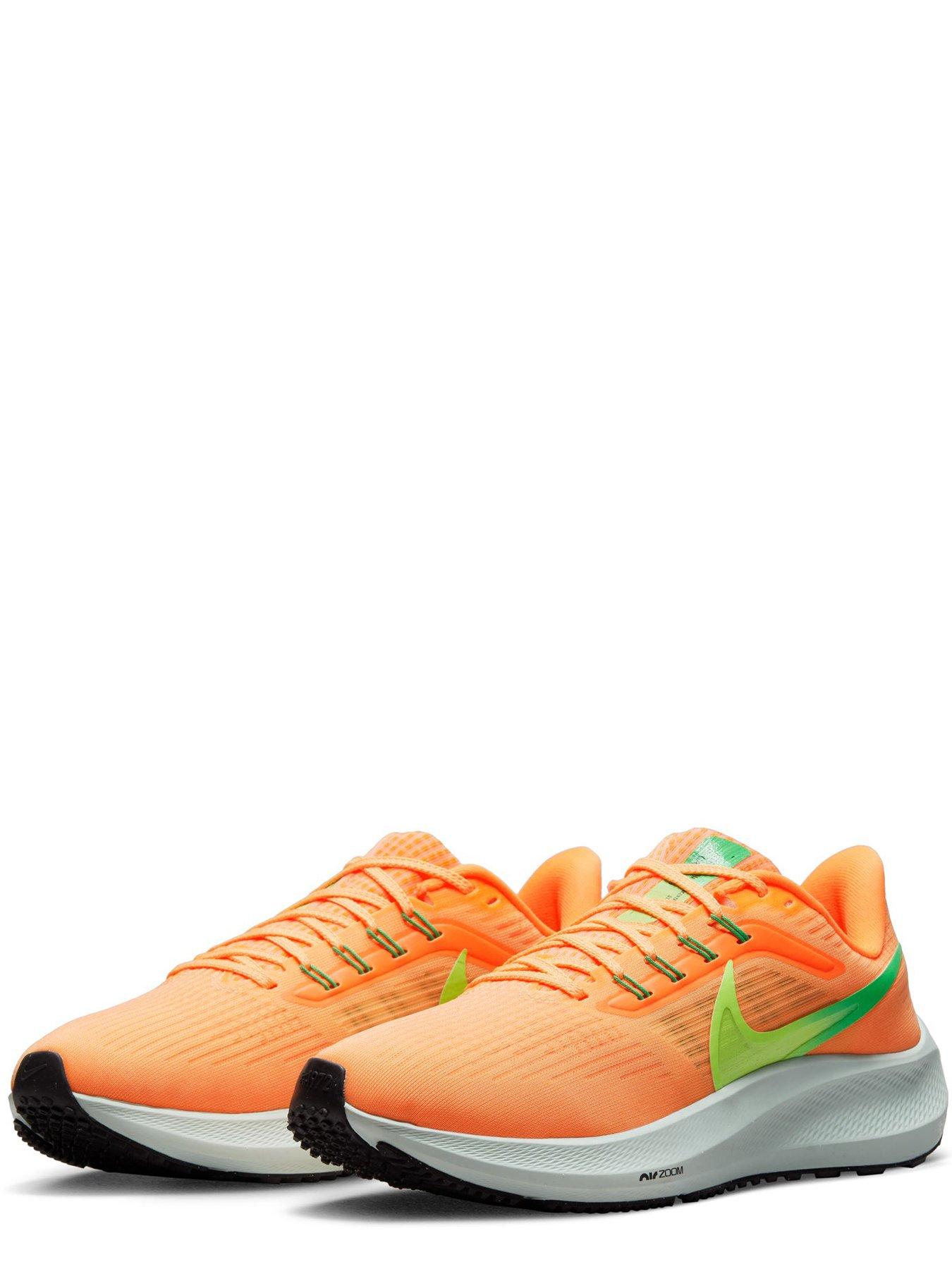 Nike womens running store shoes orange