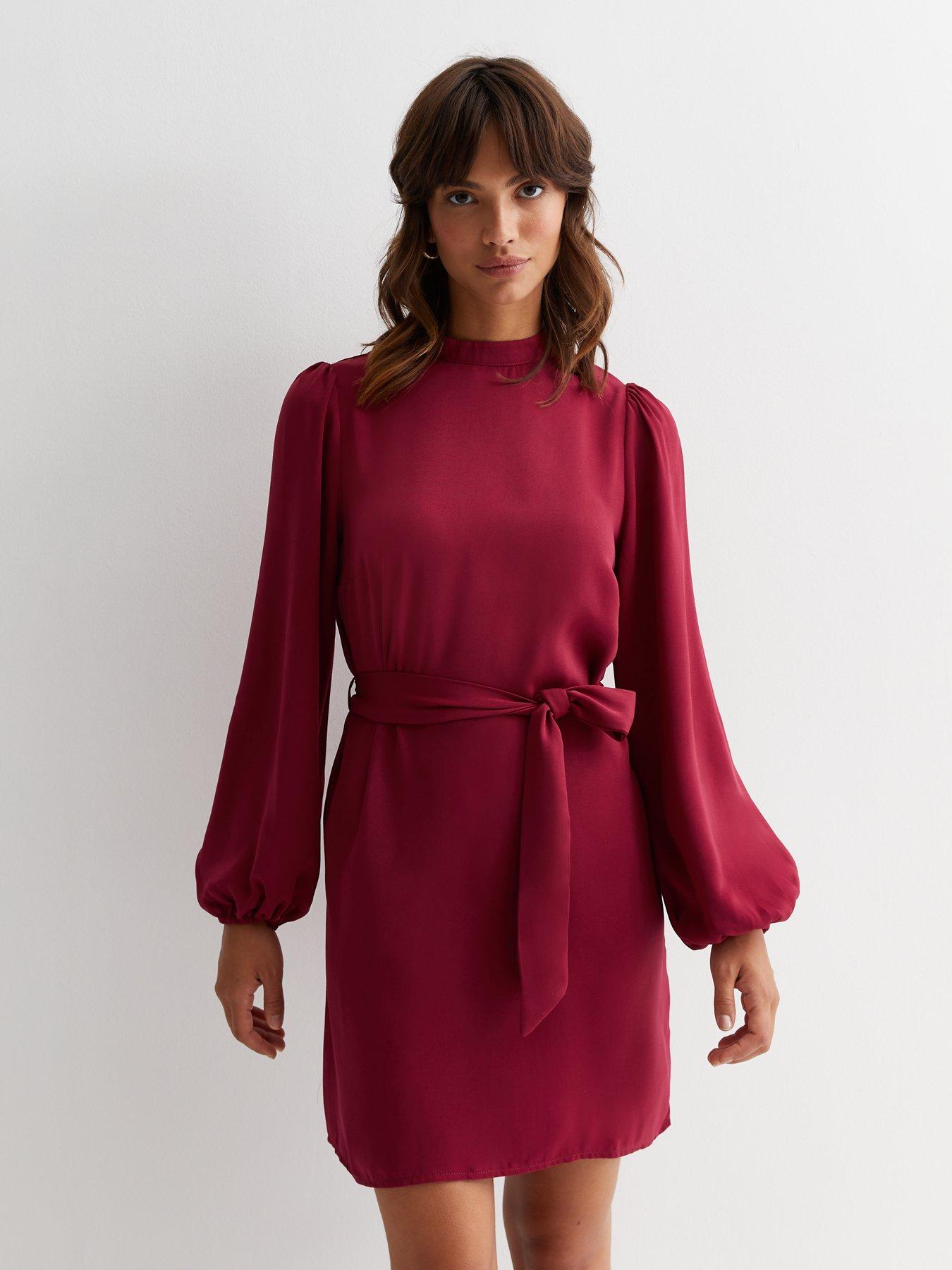 New look red dress sales sale