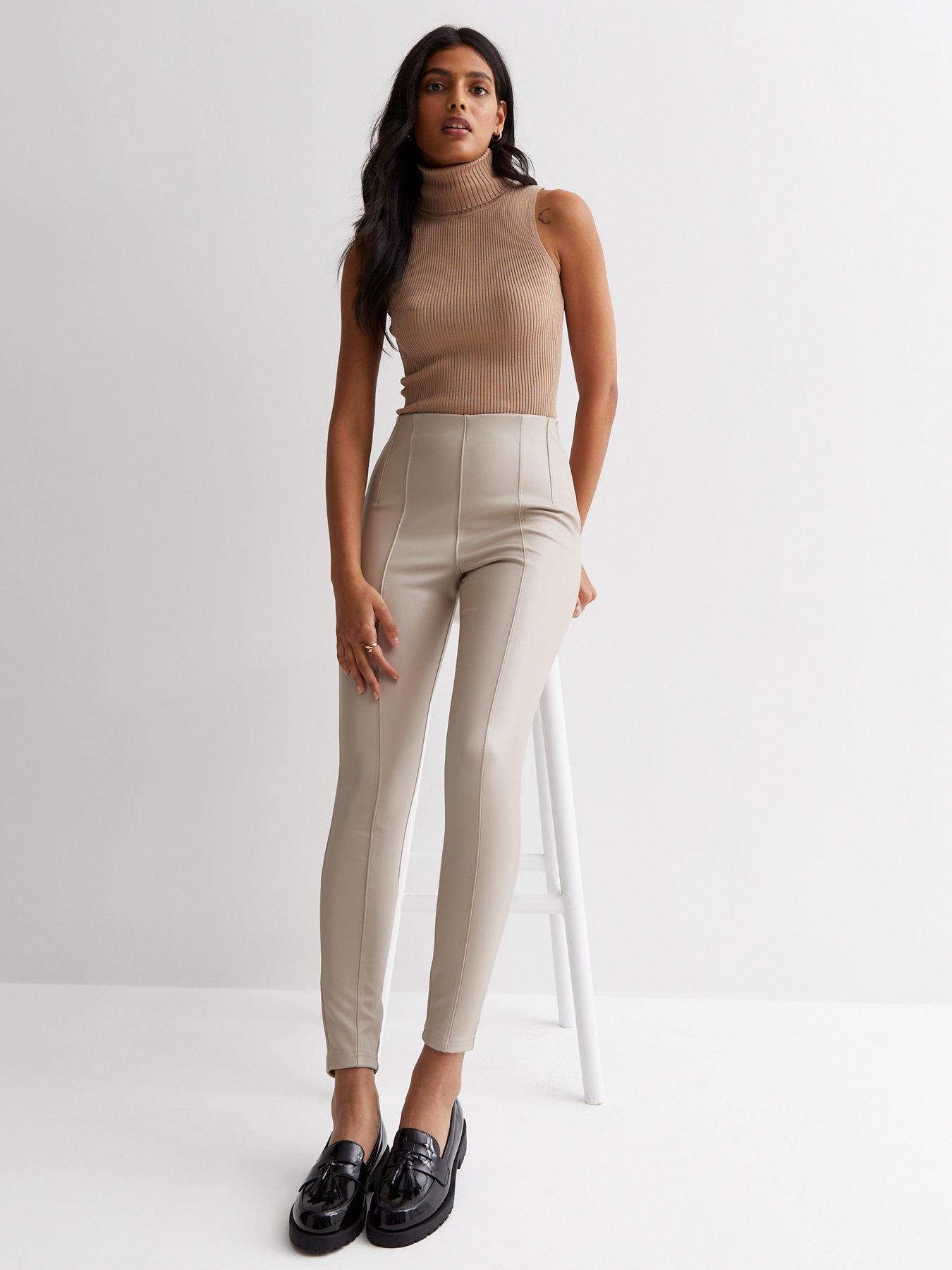 White leggings new look sales