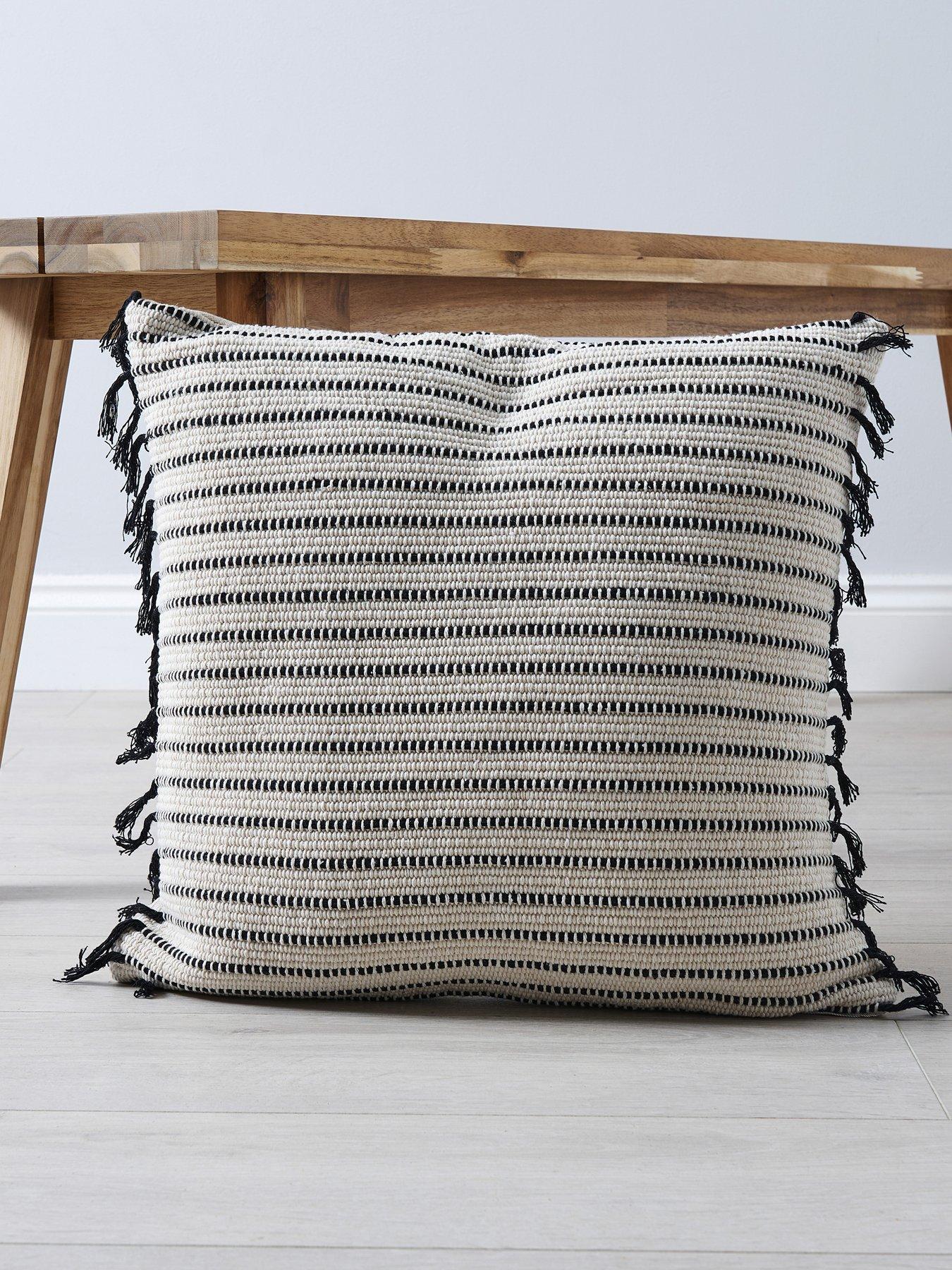 very-home-cotton-stripe-cushion