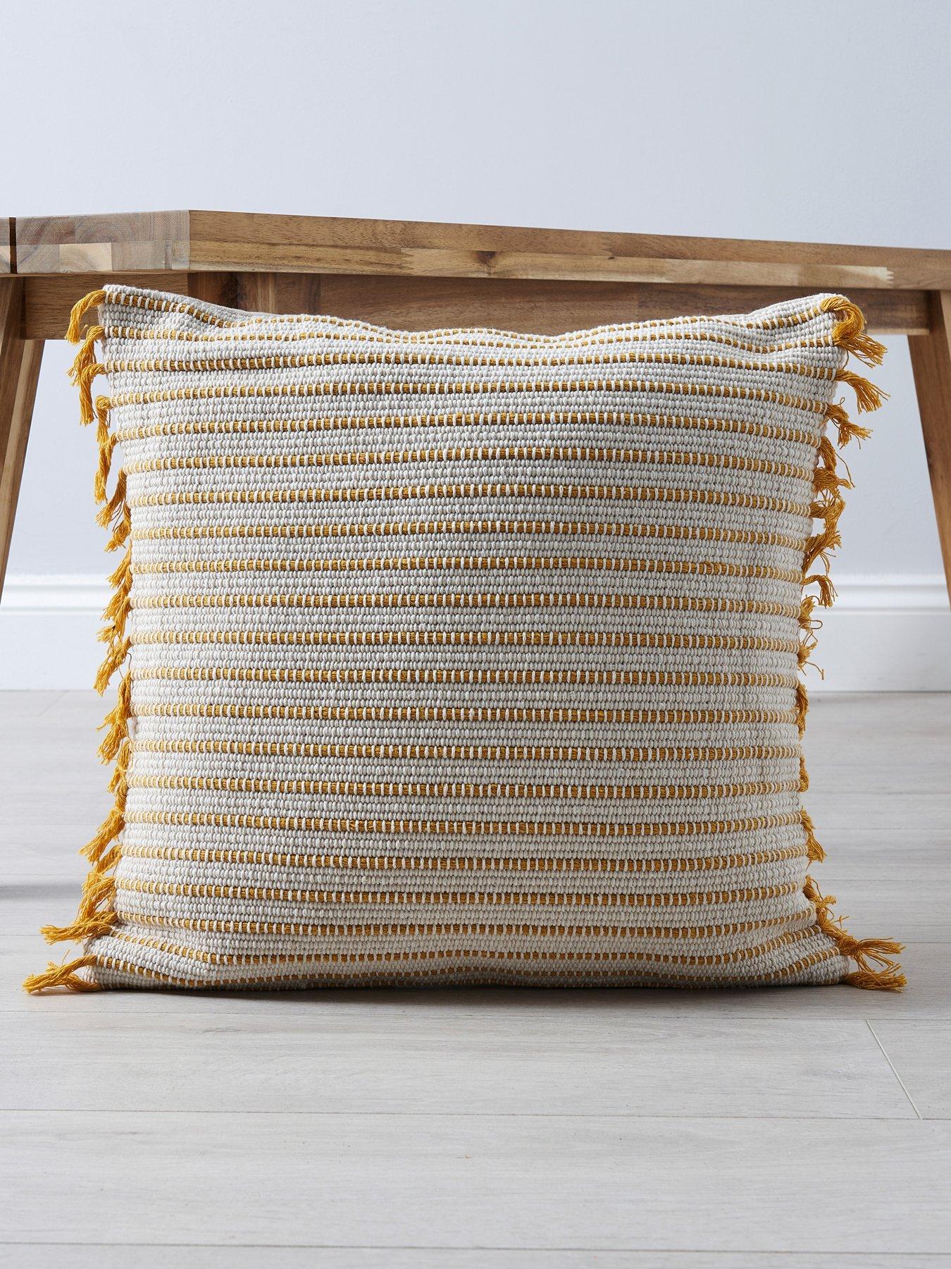 very-home-cotton-stripe-cushion