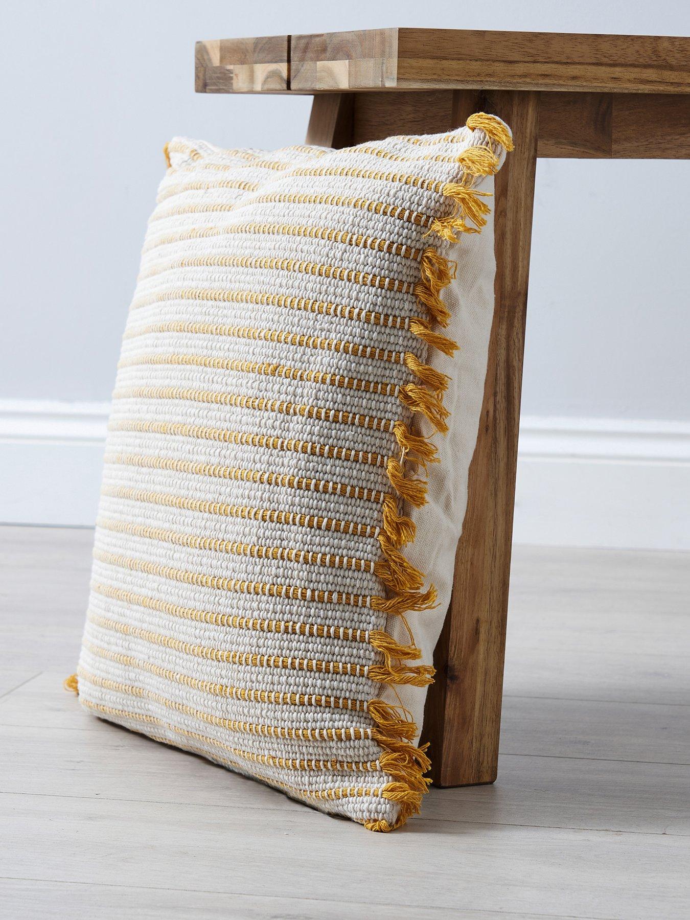 very-home-cotton-stripe-cushionback