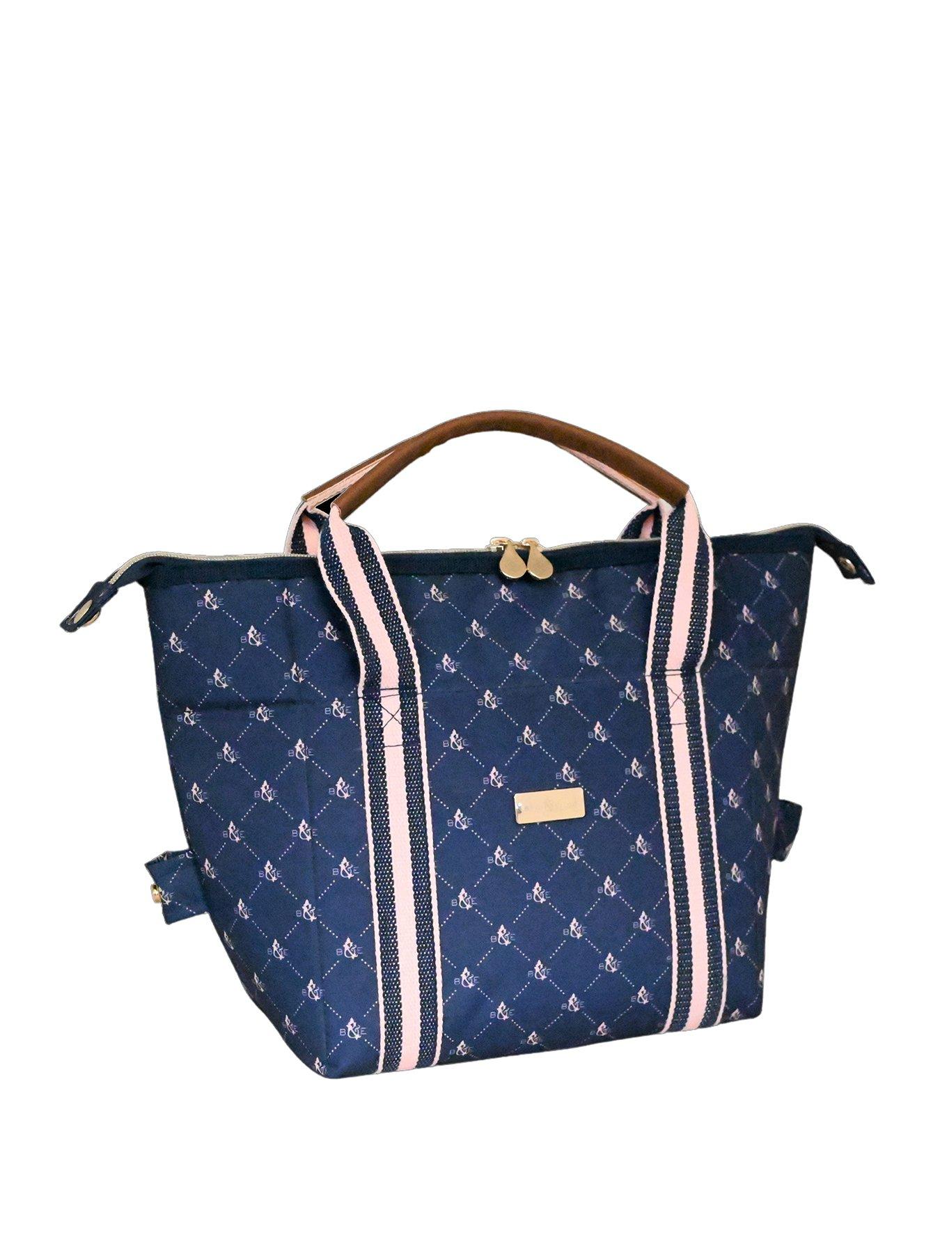Midnight Cotton Yoga Mat Bag with Geometric Pattern - Midnight Peace