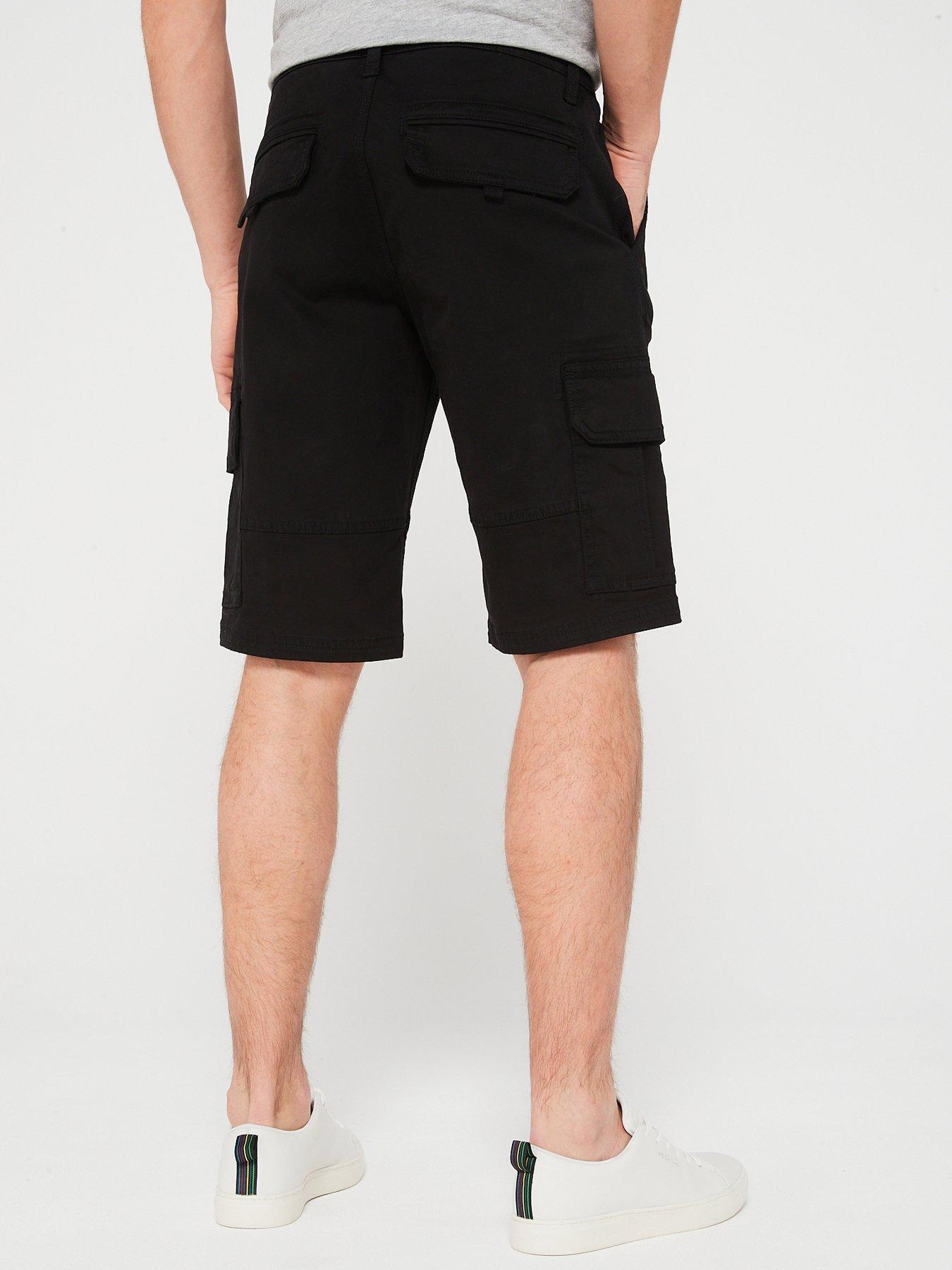 Image 2 of 4 of Very Man Cargo Shorts - Black