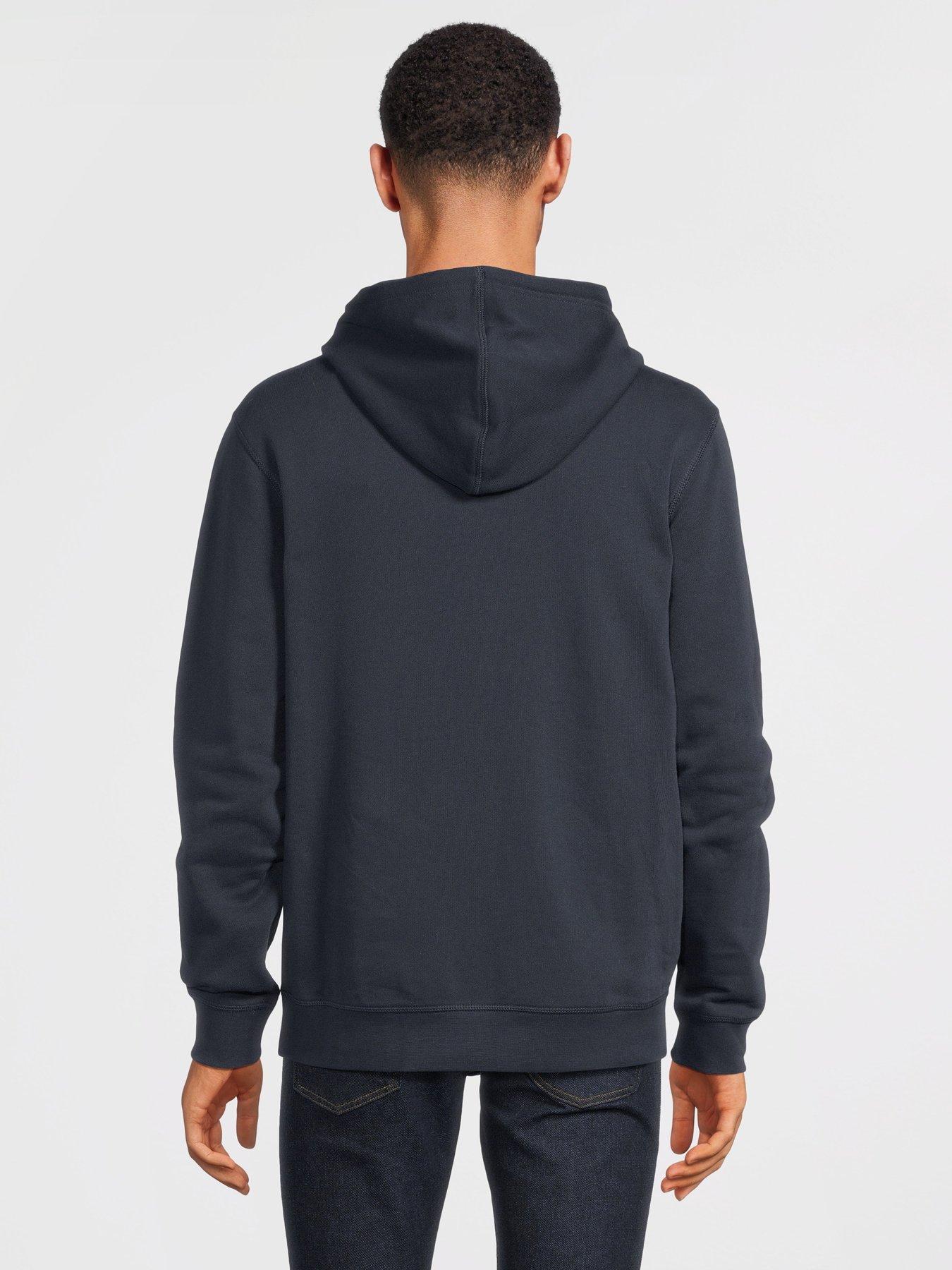 Image 2 of 5 of BOSS Wetalk Overhead Hoodie - Dark Blue