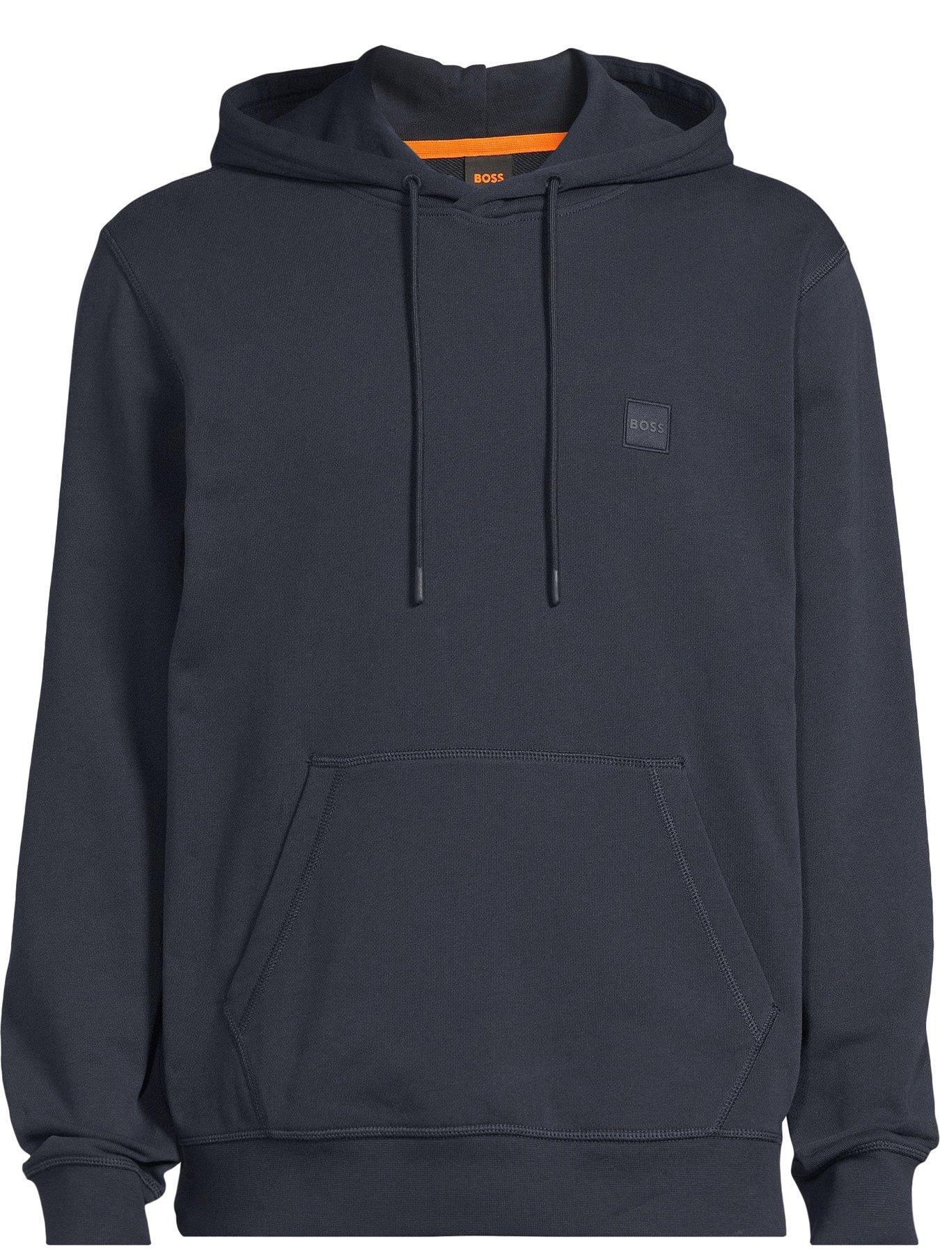 Image 4 of 5 of BOSS Wetalk Overhead Hoodie - Dark Blue