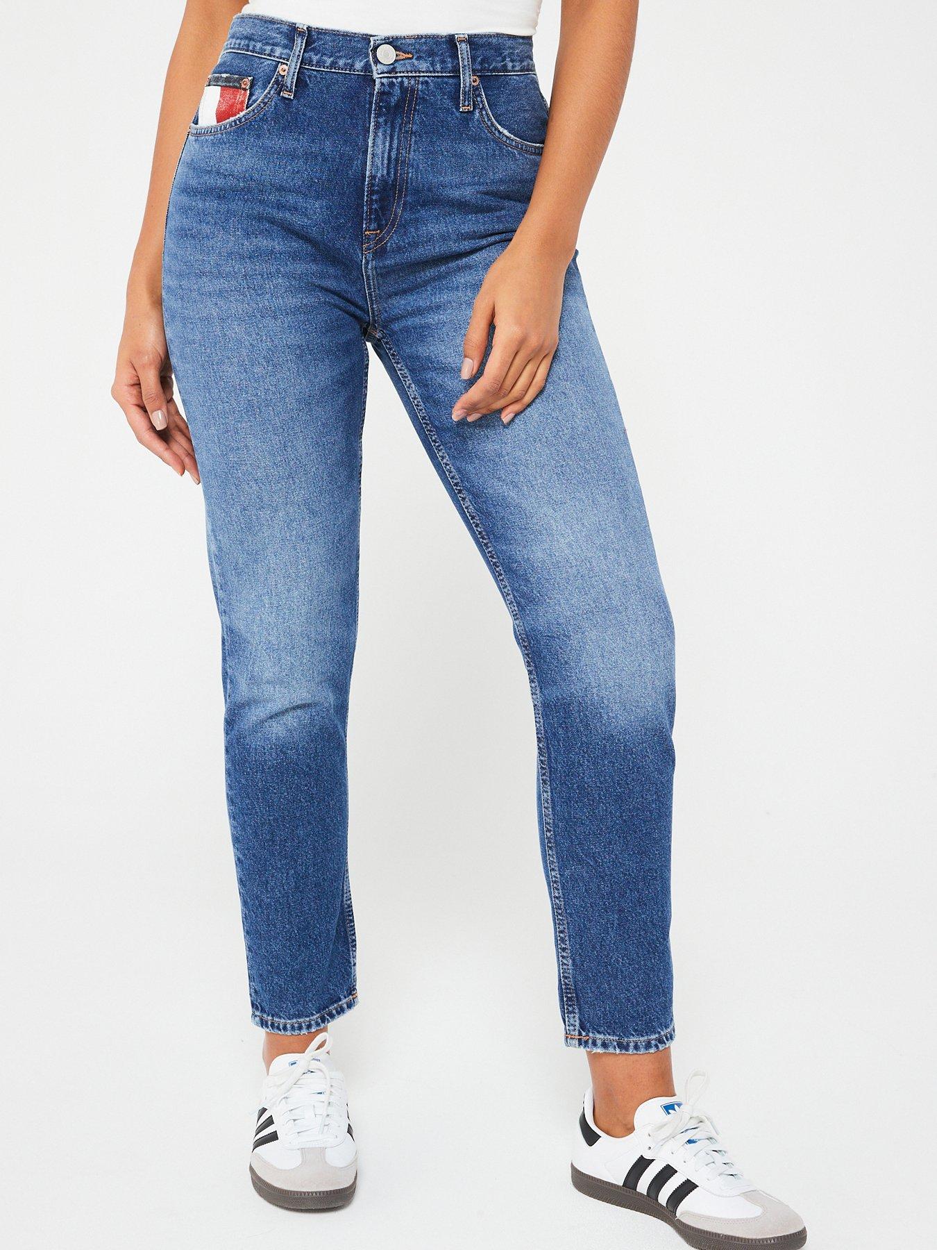 Tommy Jeans Izzie High Waist Slim Leg Jeans - Blue | Very Ireland