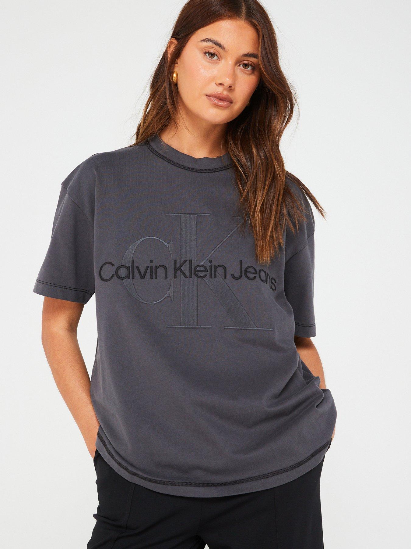 L, Calvin klein jeans, Tops & t-shirts, Women