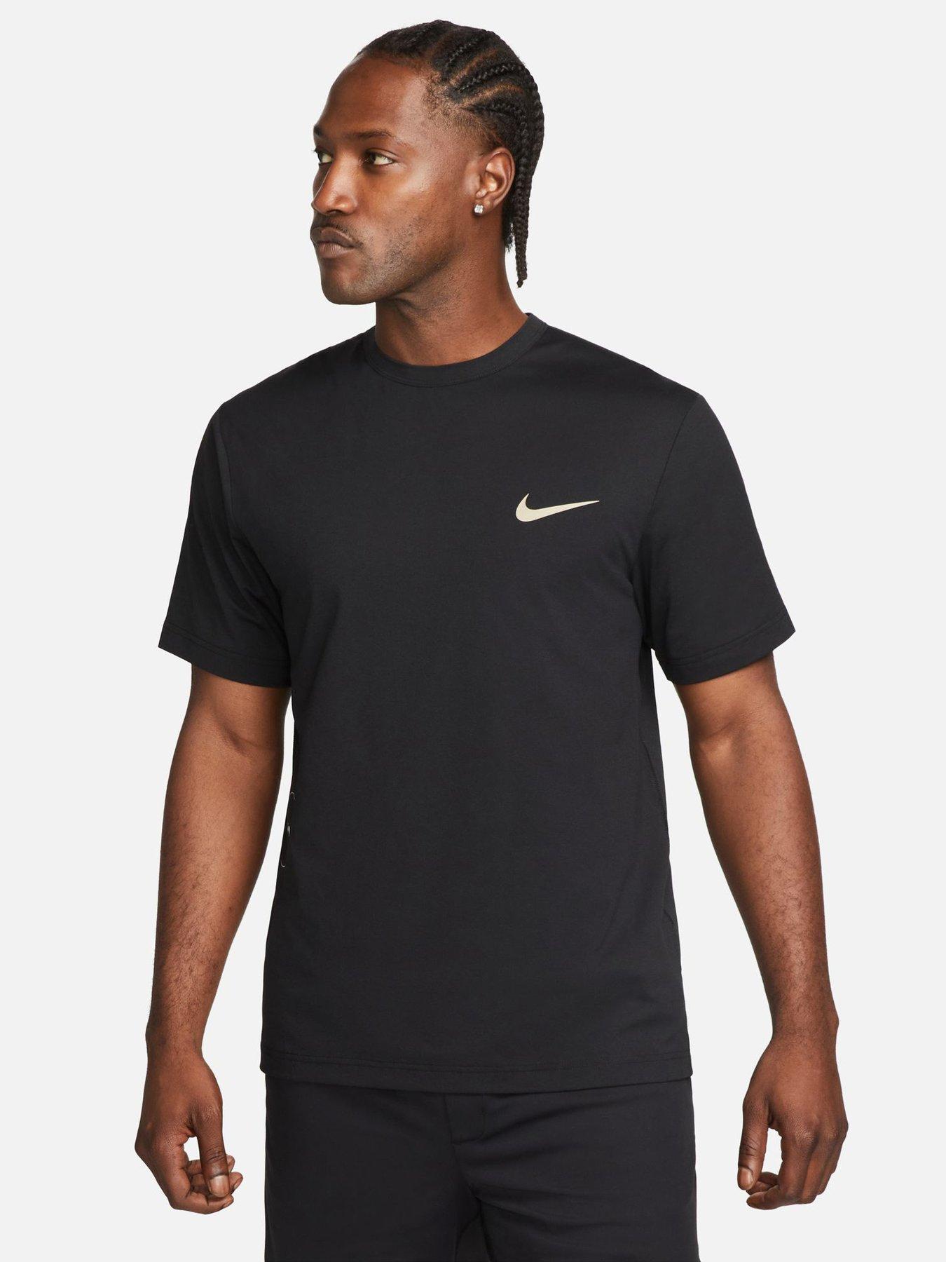 Nike Mens Dri Fit Hyverse Training T-shirt - Black