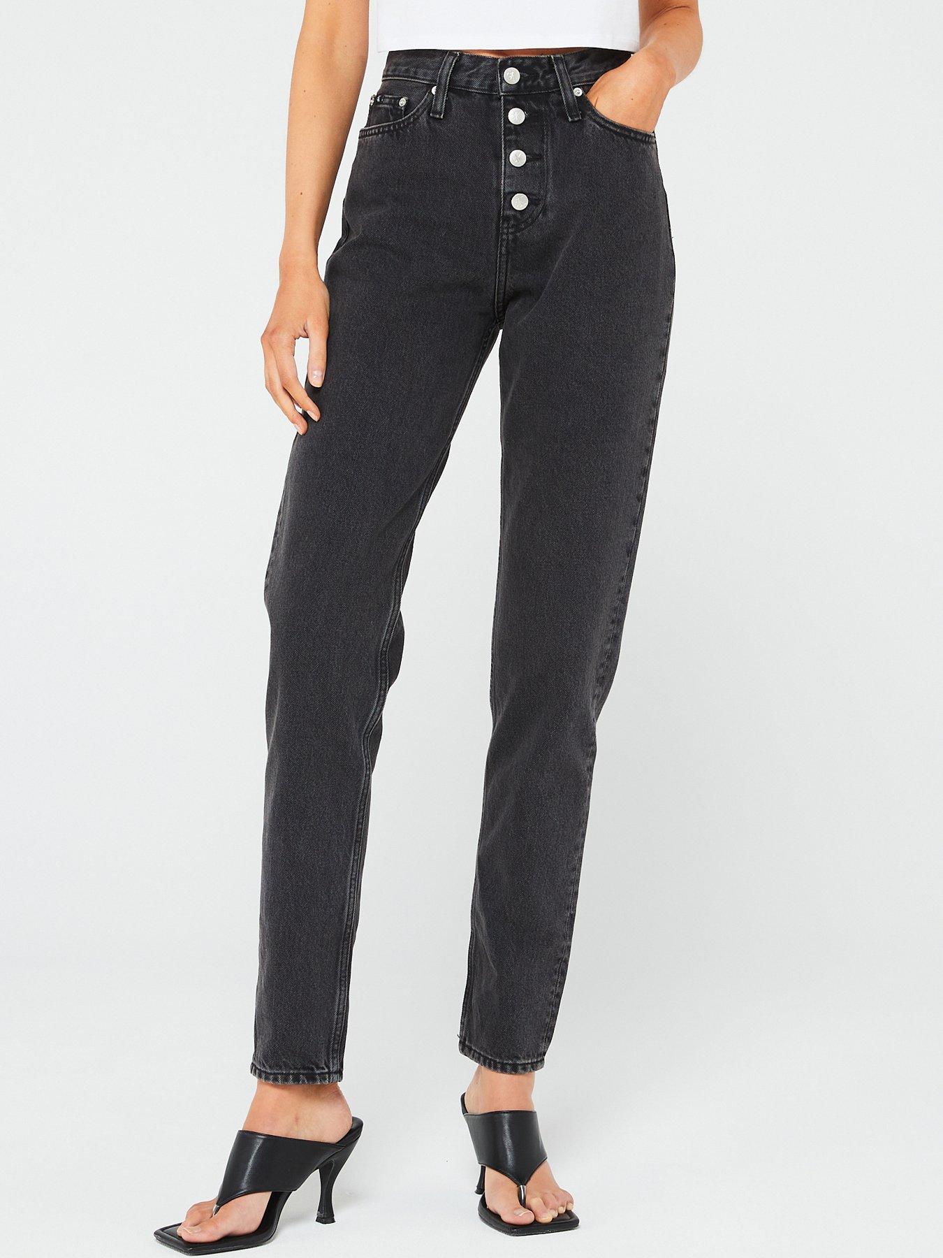 calvin-klein-jeans-high-waist-mom-jeans-black