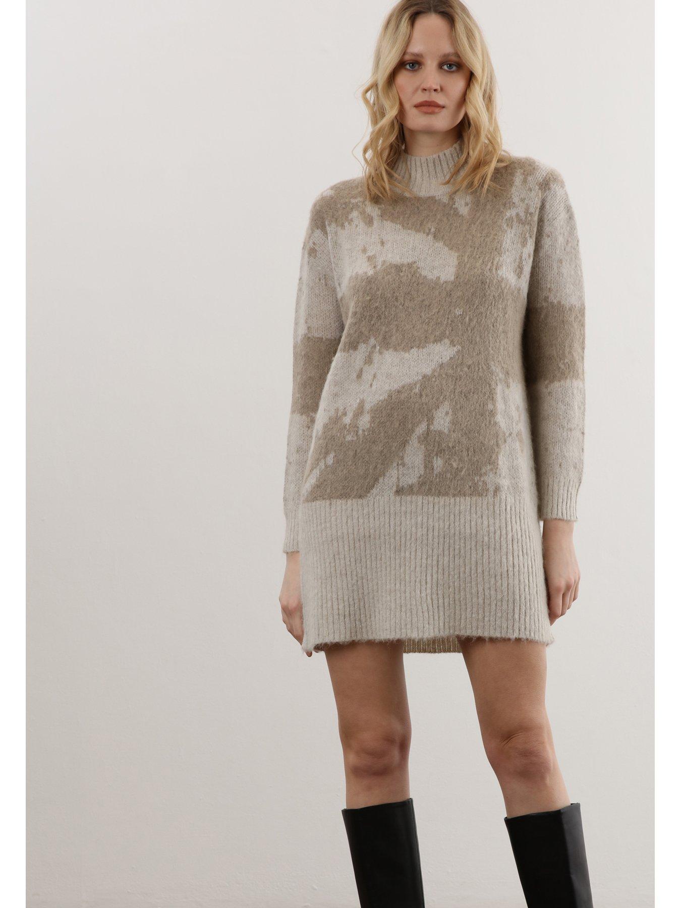 religion-high-neck-tunic-jumper-dress-neutralstillFront