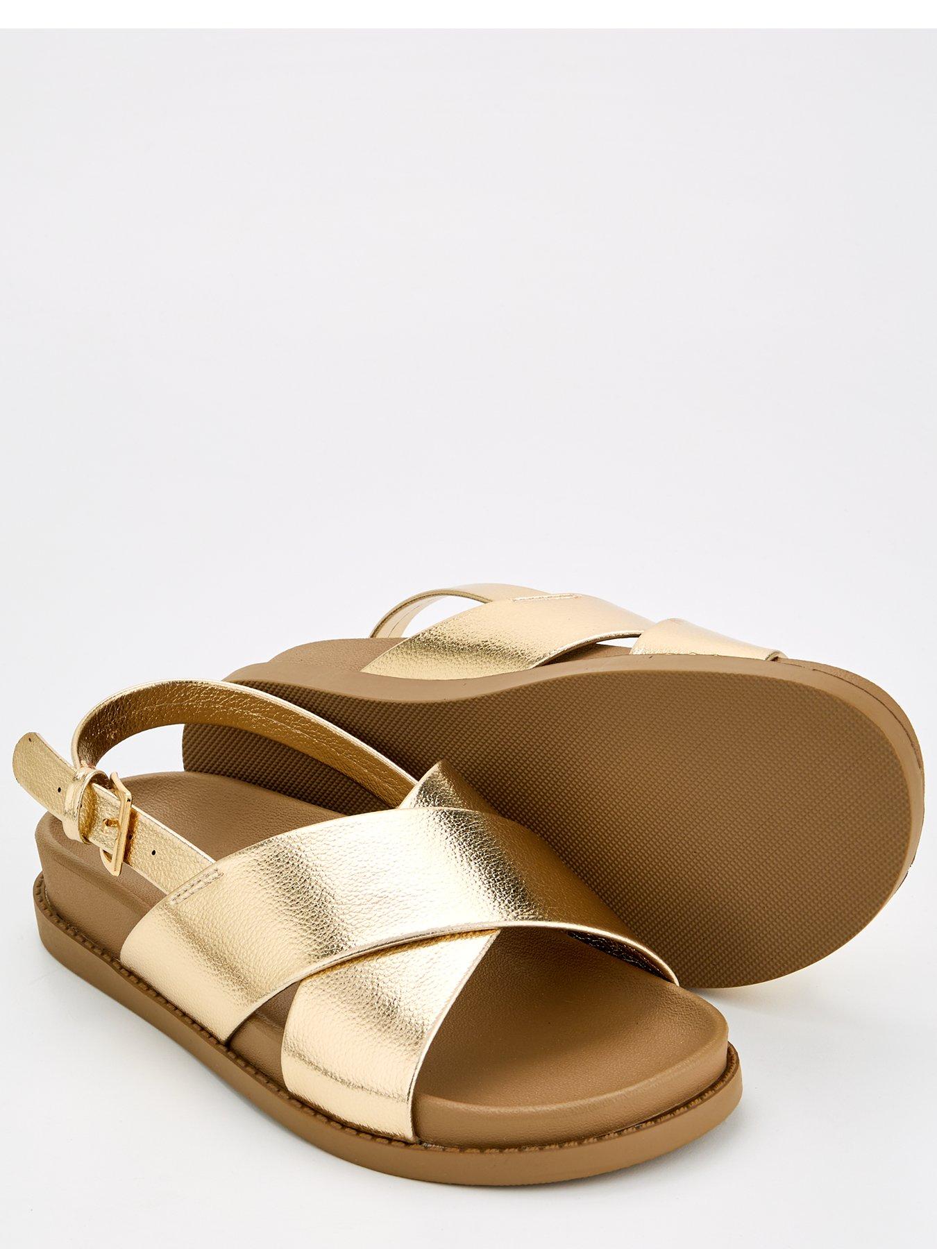 v-by-very-extra-wide-fit-cross-strap-flat-sandal-golddetail