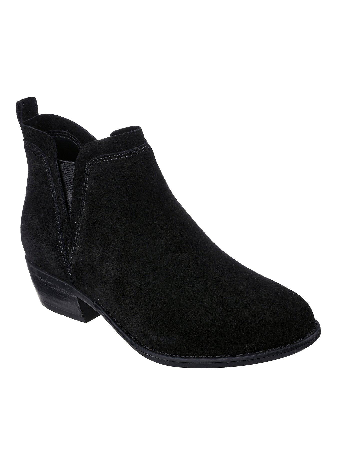 Image 1 of 2 of Skechers Skechers Texas Chelsea Pull On Bootie - Black