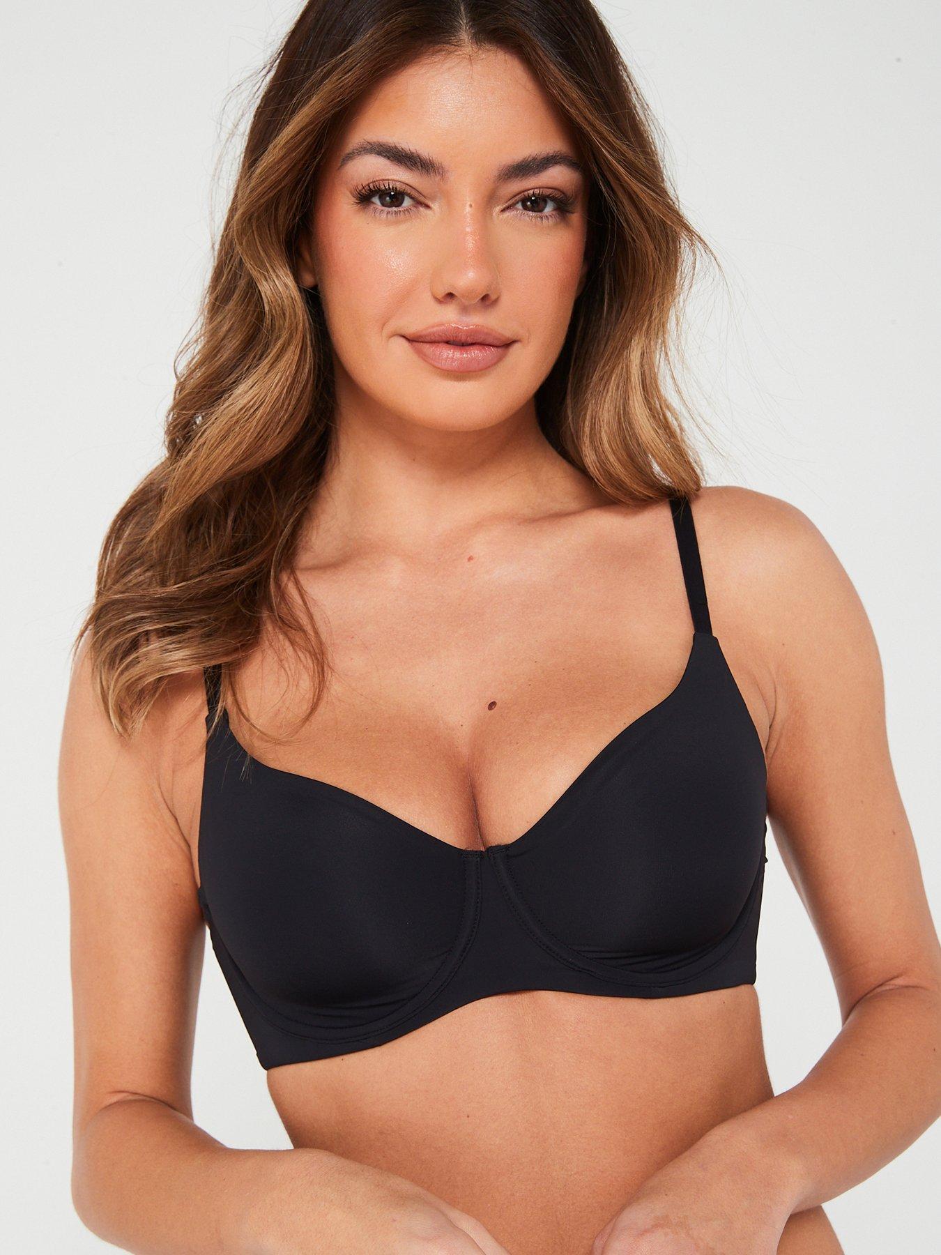 Tommy Hilfiger Women's Lightly Padded Wire Free Bra Mesh Detail, Navy  Blazer, Small : : Clothing, Shoes & Accessories
