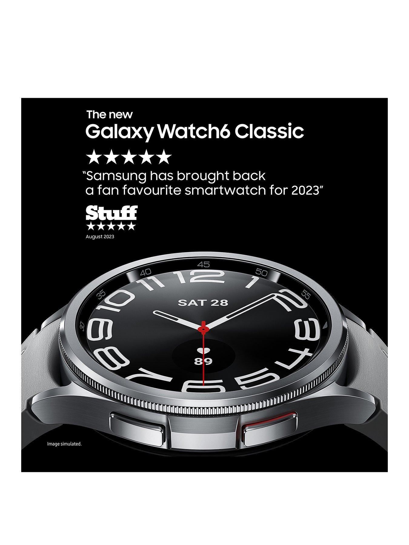 Image 2 of 8 of Samsung Galaxy Watch 6 Classic 43mm (GPS) - Black