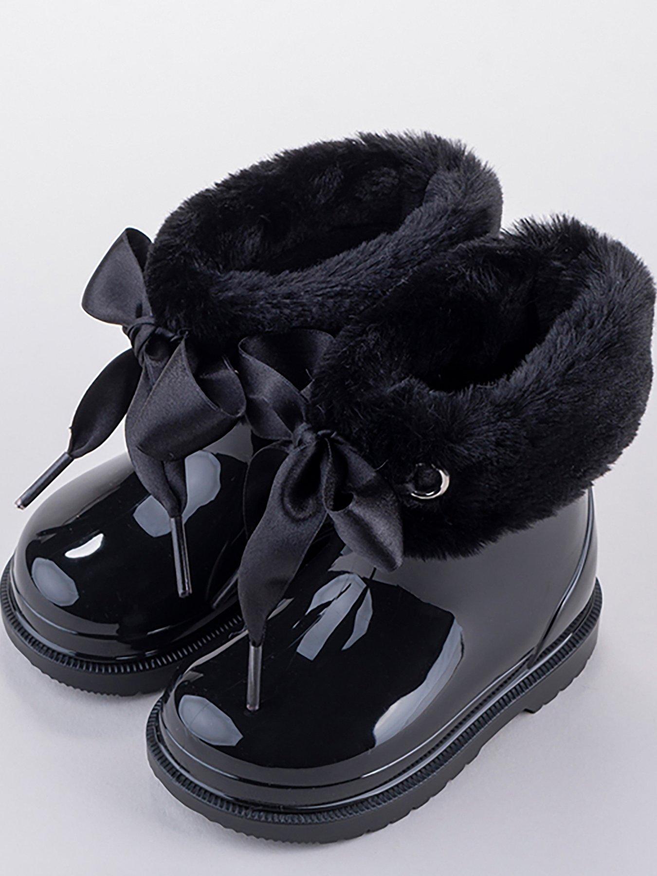 igor-bimbi-soft-faux-fur-wellington-boot-blackoutfit