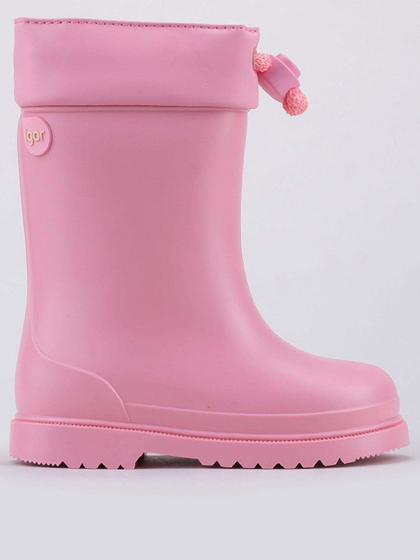 Igor wellies sale pink