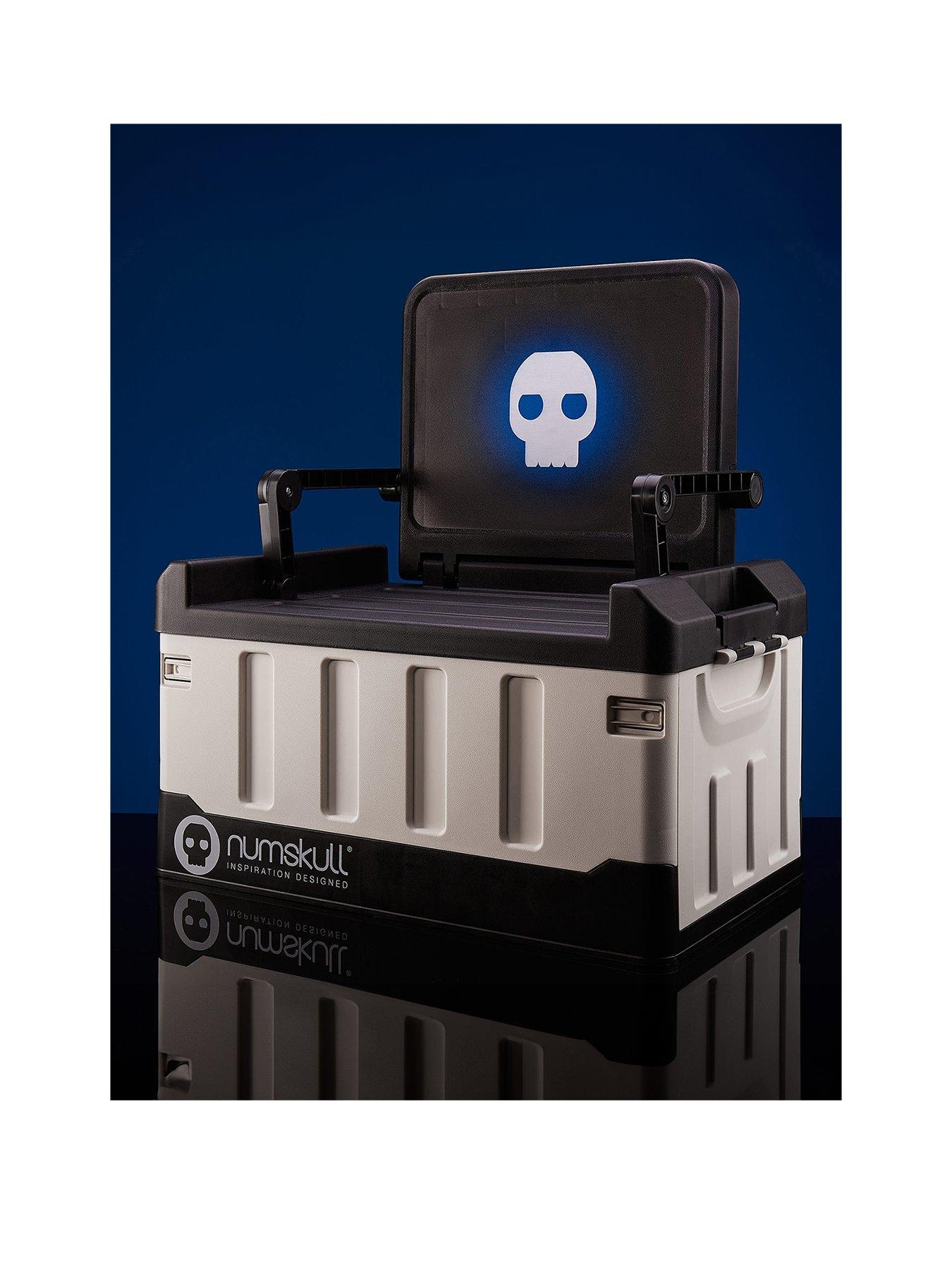Image 1 of 7 of Numskull Official PS5-Inspired Bedroom Storage Box with Folding Chair
