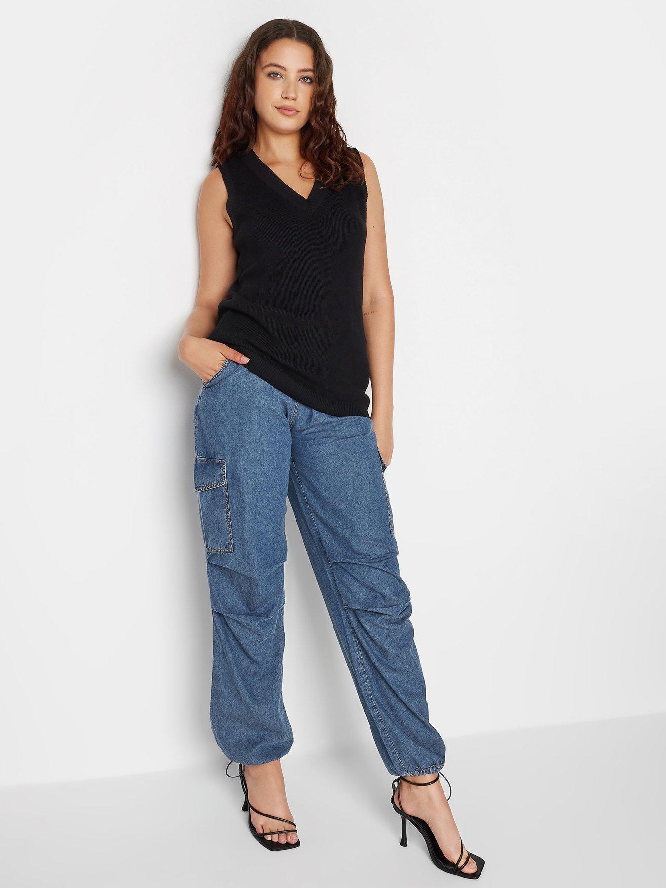 long-tall-sally-long-tall-sally-denim-parachute-trousers-34