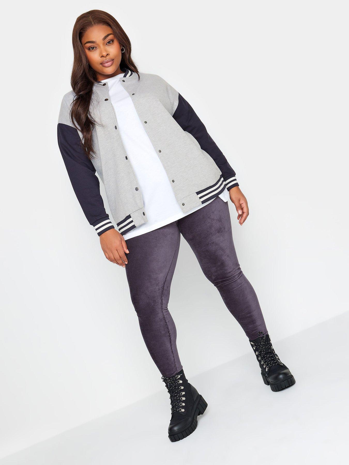 yours-yours-sweat-bomber-jacket-grey-navyback