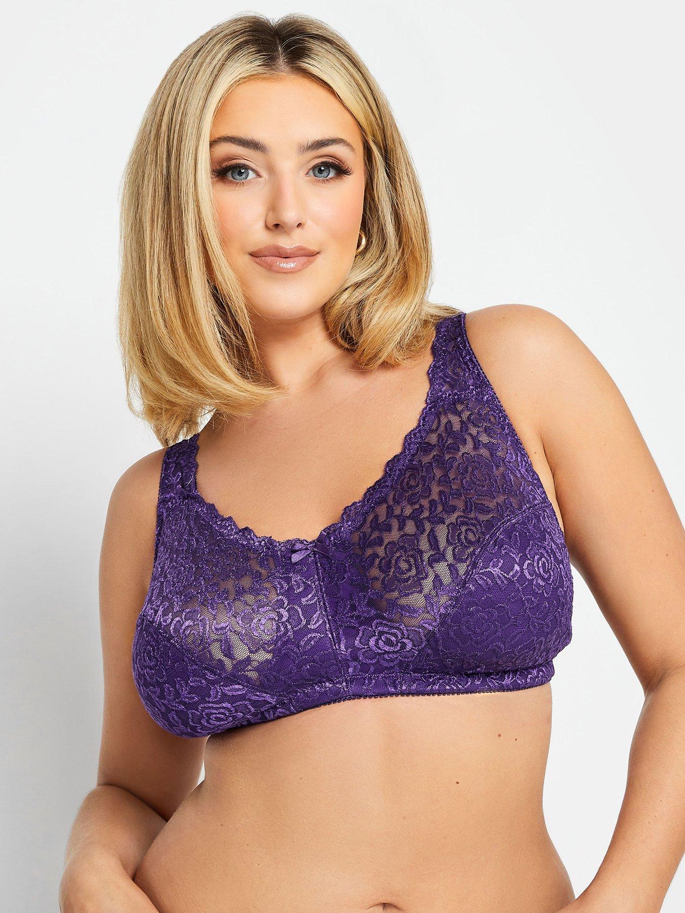 yours-yours-hi-shine-lace-non-padded-non-wired-bra-purple