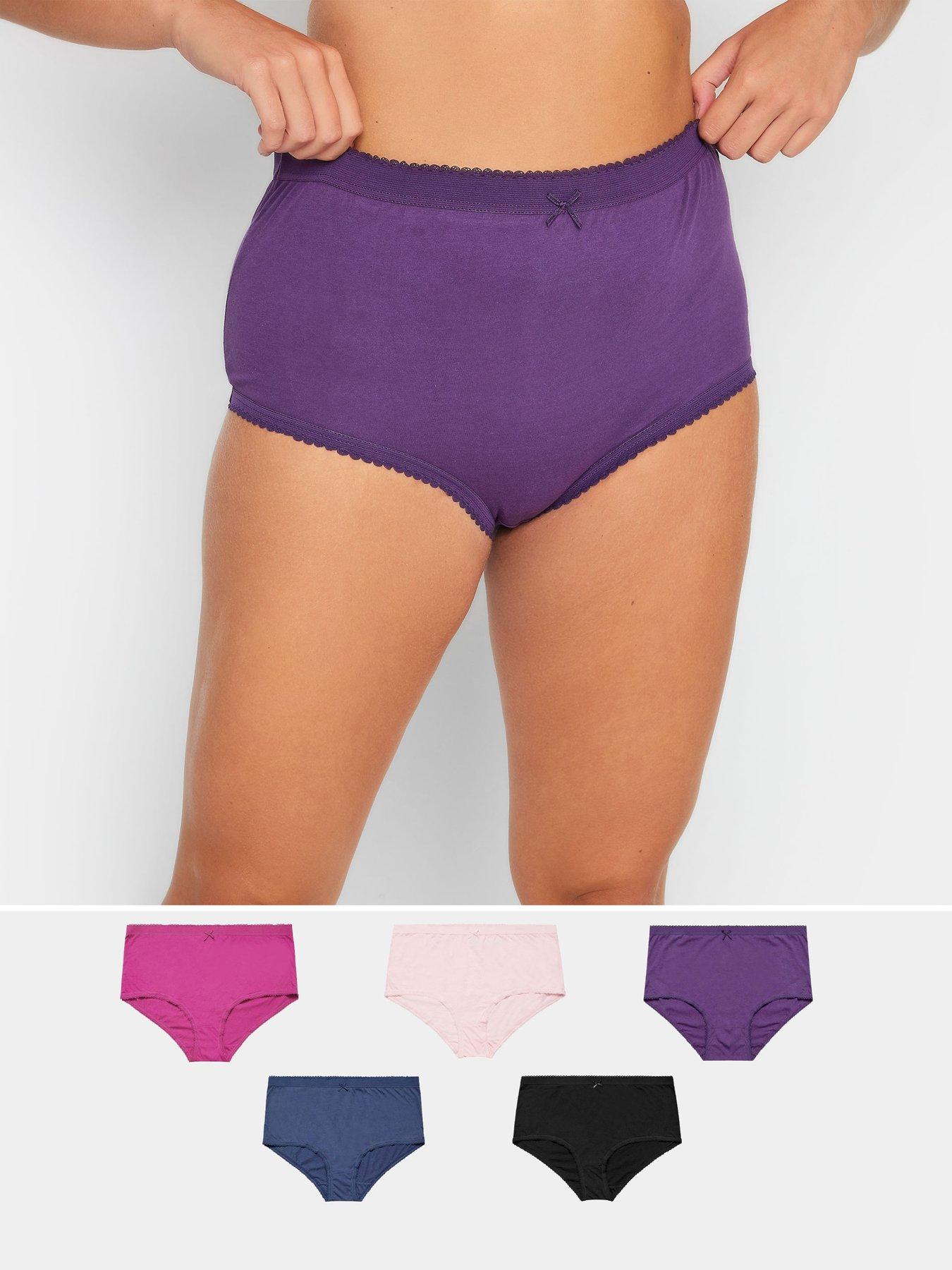 Hanes Women's Nylon Brief Panties, 6-Pack